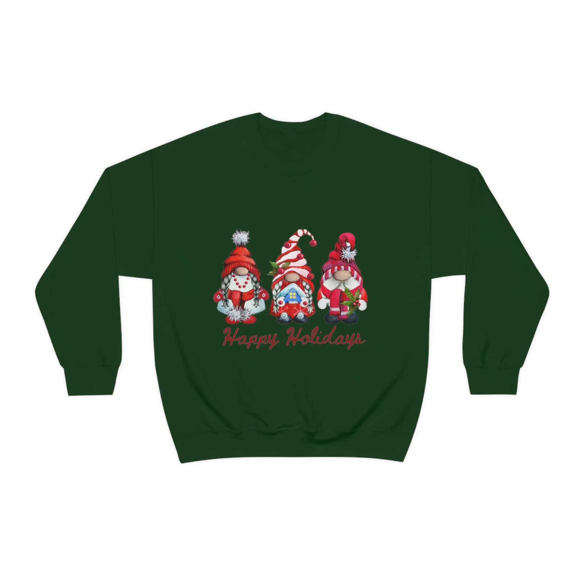 happy holidays Unisex Heavy Blend™ Crewneck Sweatshirt