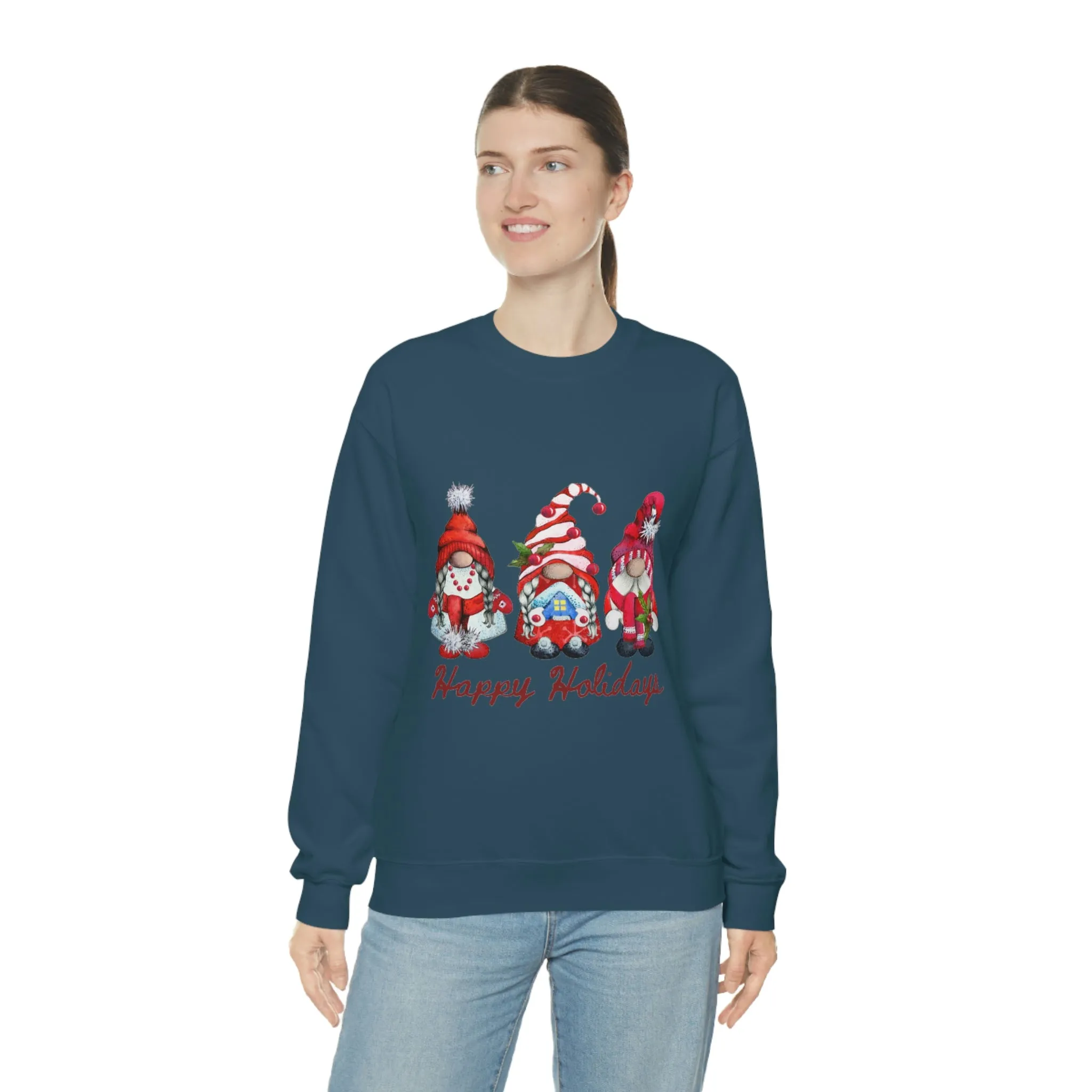 happy holidays Unisex Heavy Blend™ Crewneck Sweatshirt