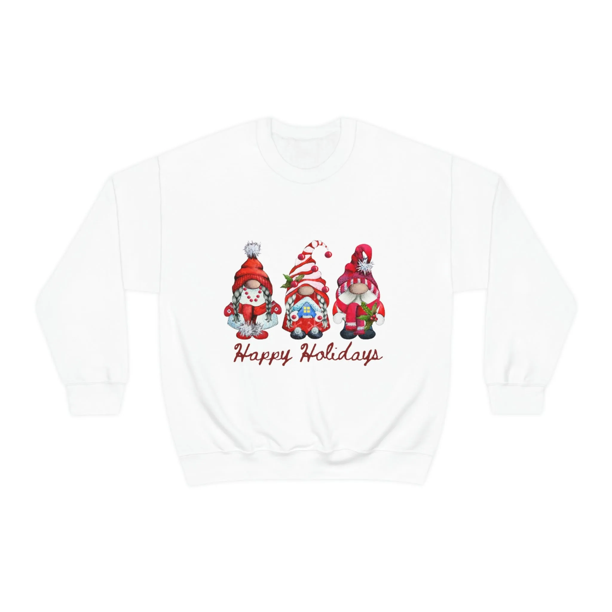 happy holidays Unisex Heavy Blend™ Crewneck Sweatshirt