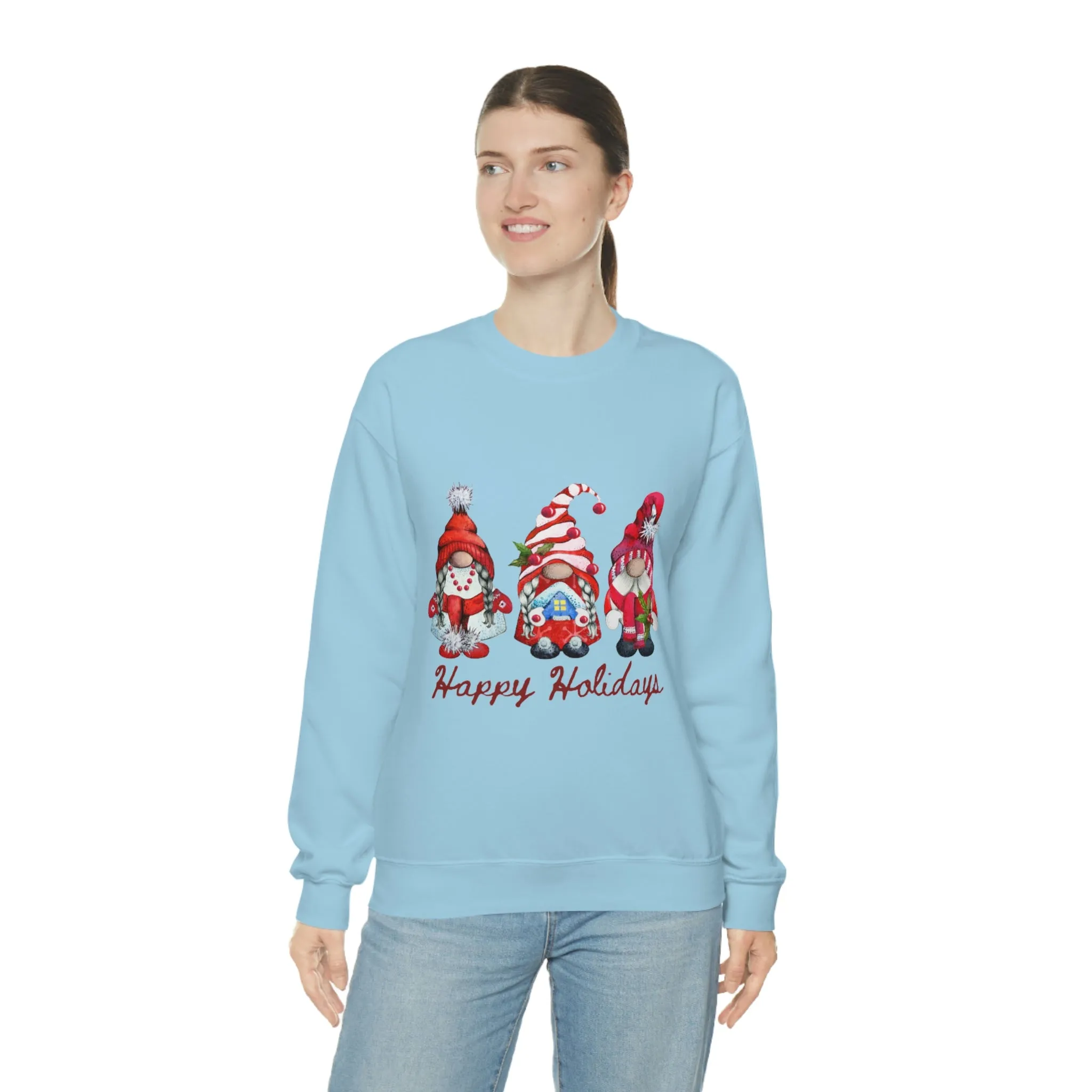 happy holidays Unisex Heavy Blend™ Crewneck Sweatshirt