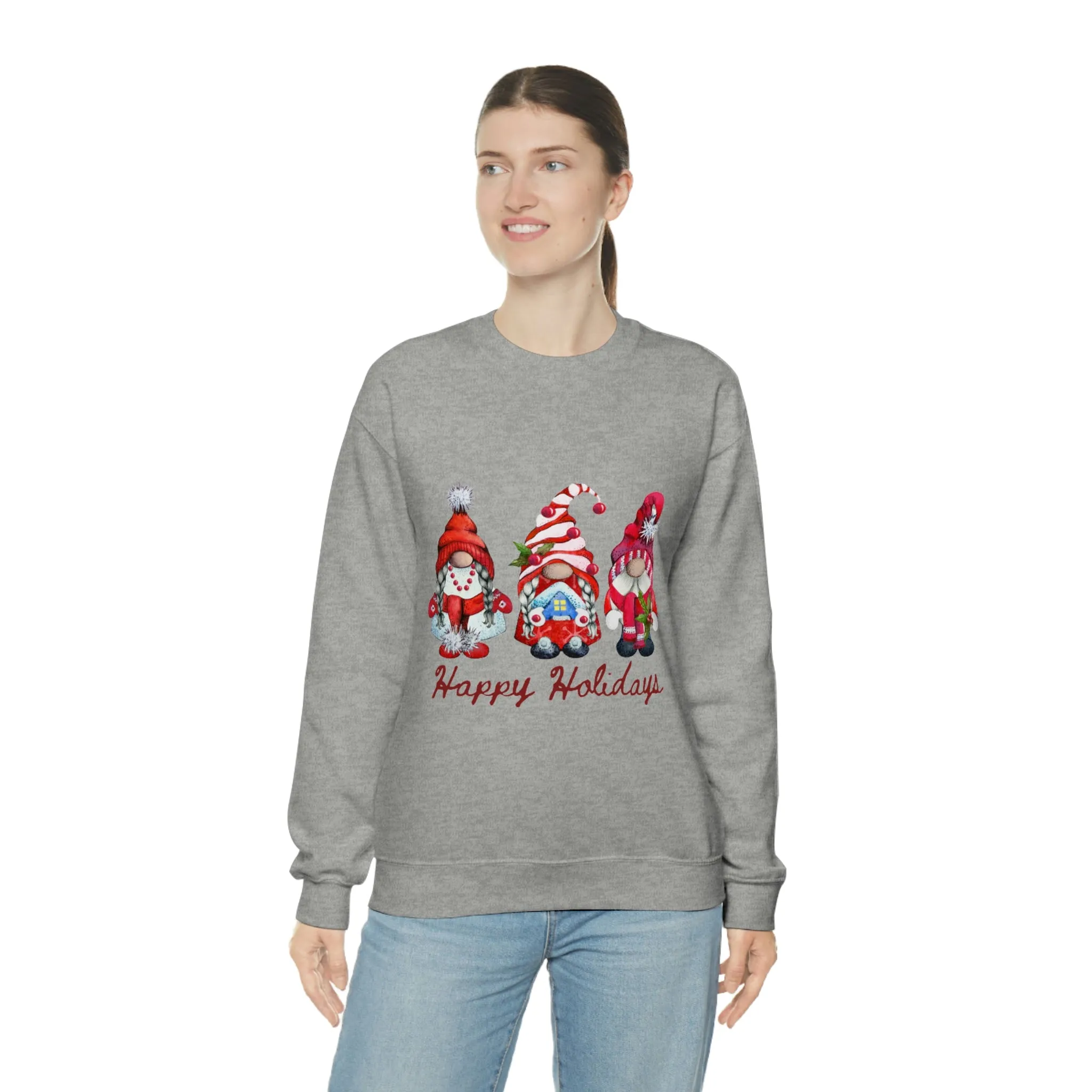 happy holidays Unisex Heavy Blend™ Crewneck Sweatshirt