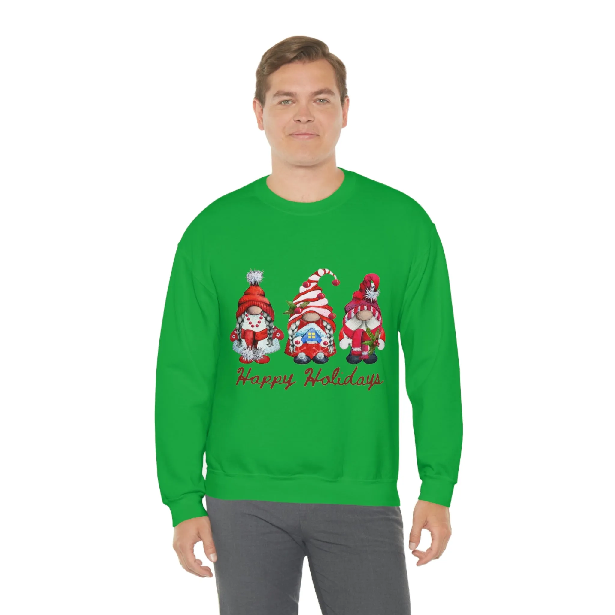 happy holidays Unisex Heavy Blend™ Crewneck Sweatshirt