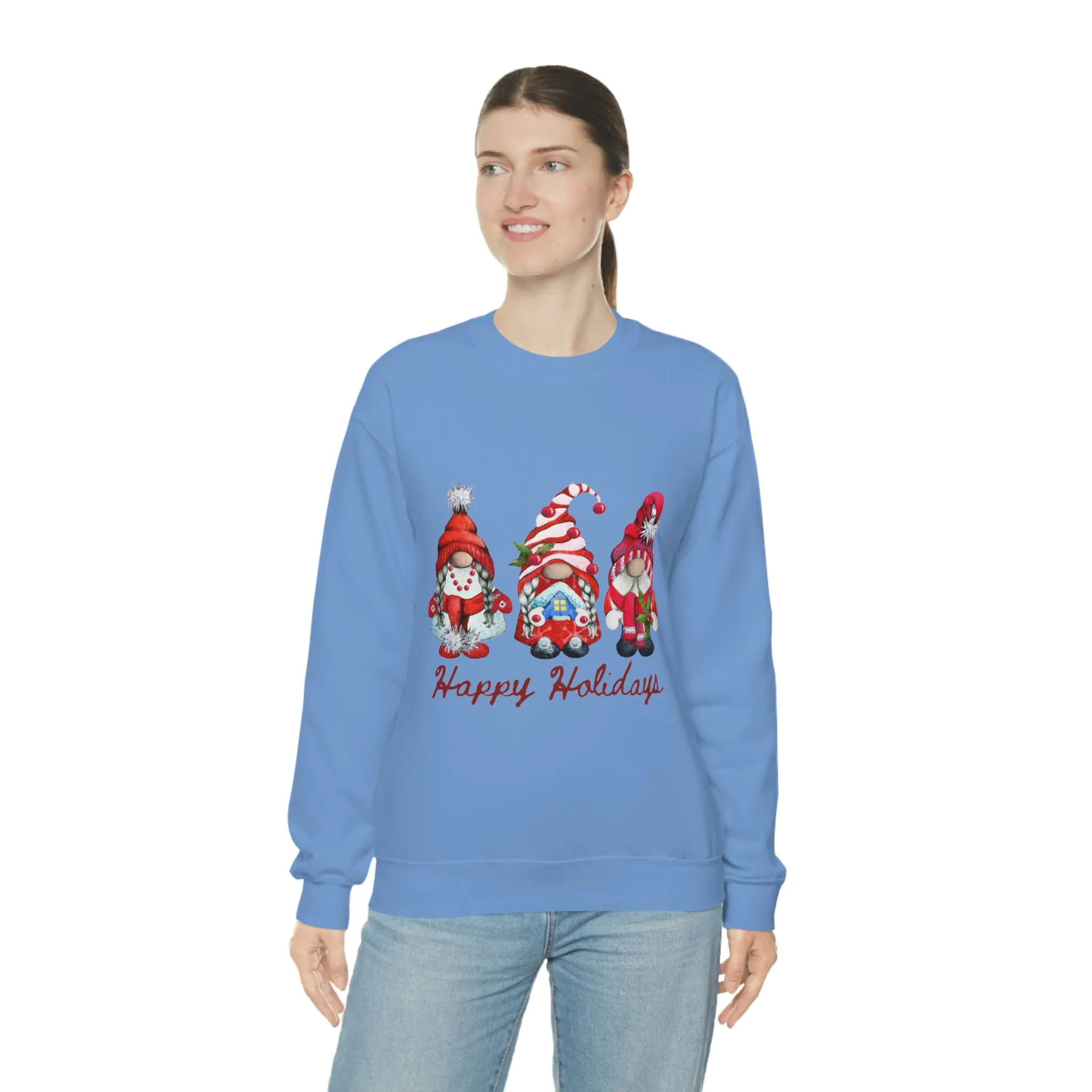 happy holidays Unisex Heavy Blend™ Crewneck Sweatshirt