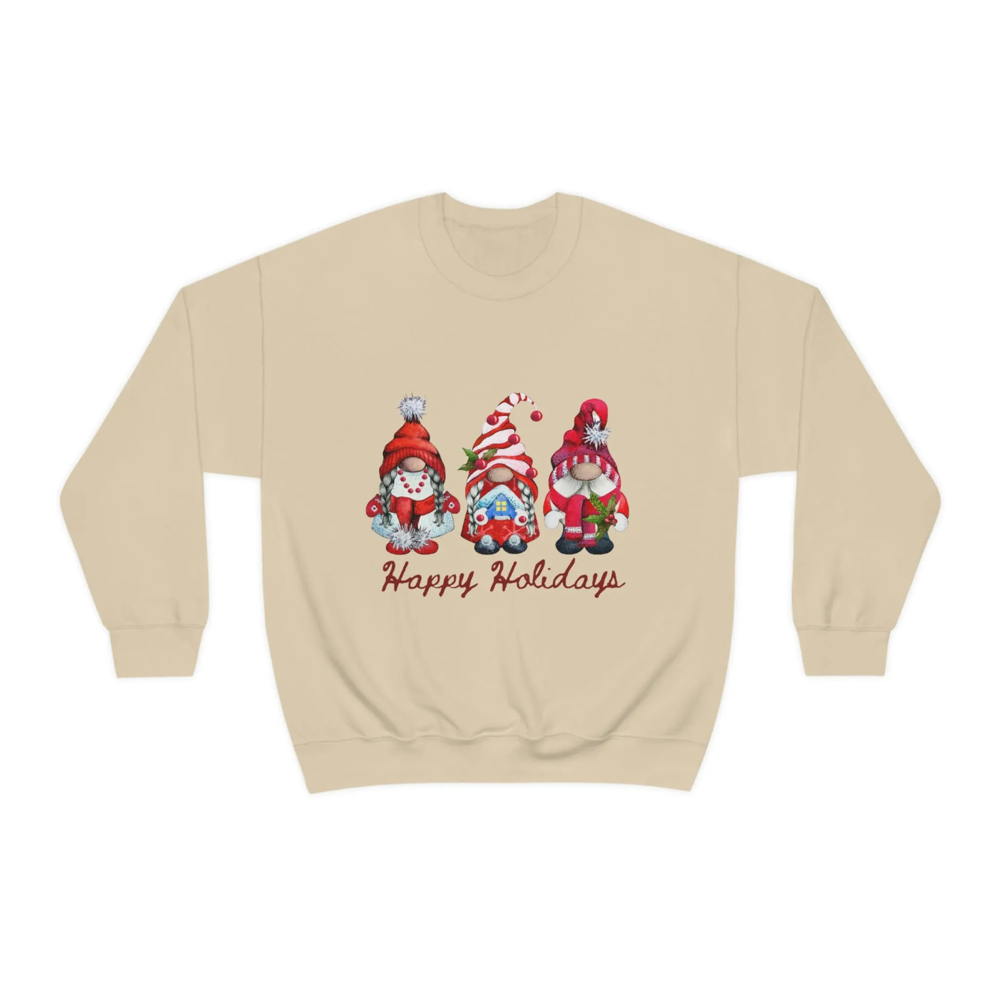 happy holidays Unisex Heavy Blend™ Crewneck Sweatshirt