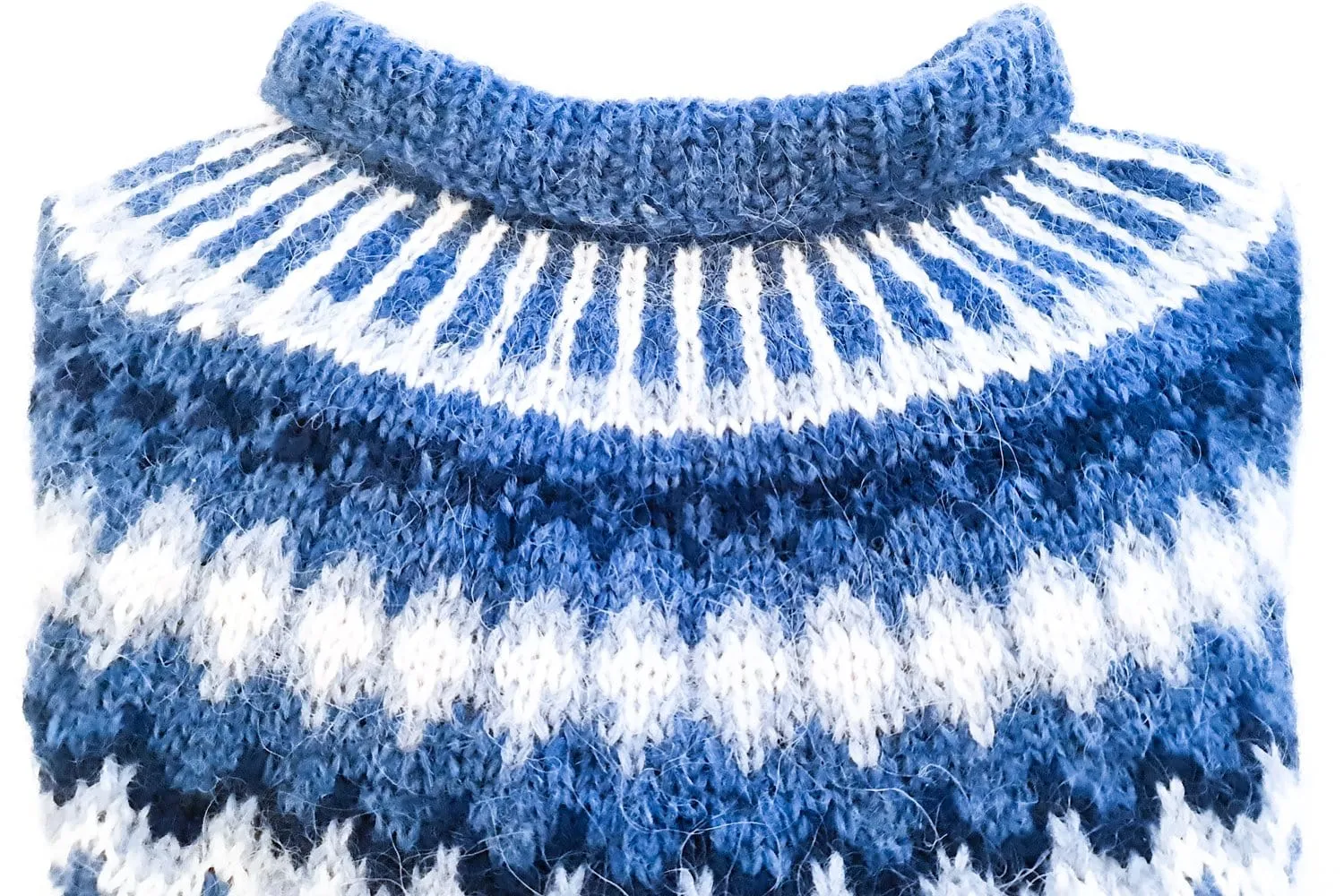 Hrólfur - Icelandic Sweater - Blue