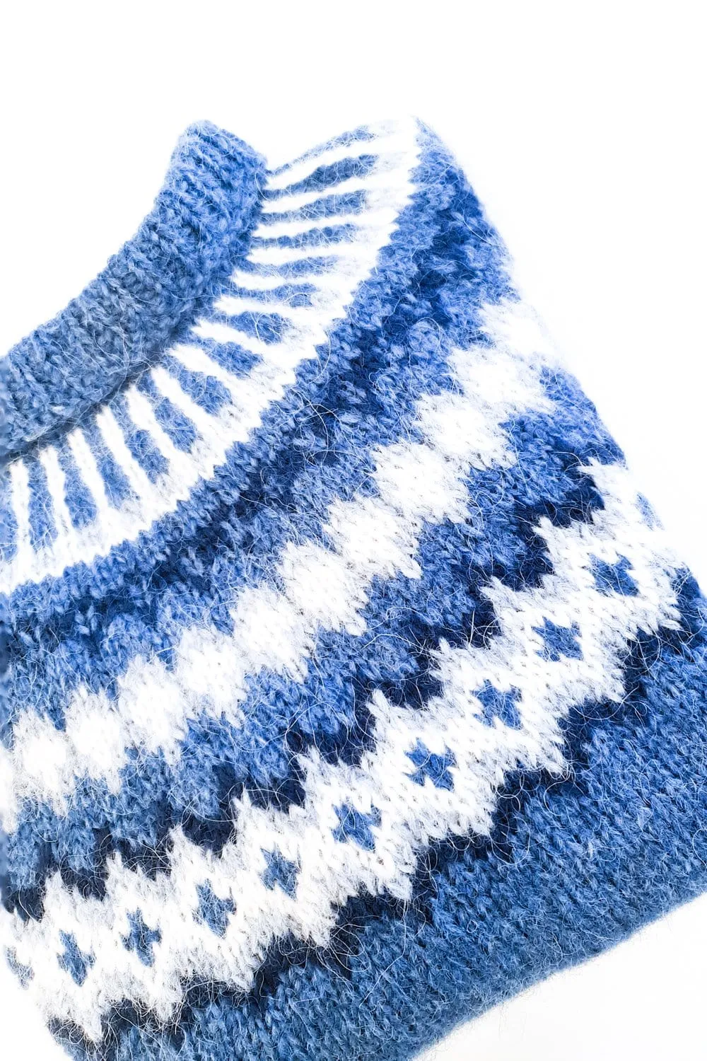 Hrólfur - Icelandic Sweater - Blue