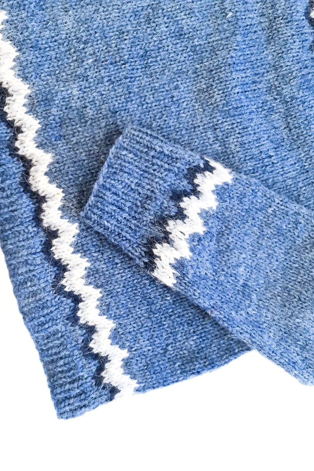 Hrólfur - Icelandic Sweater - Blue