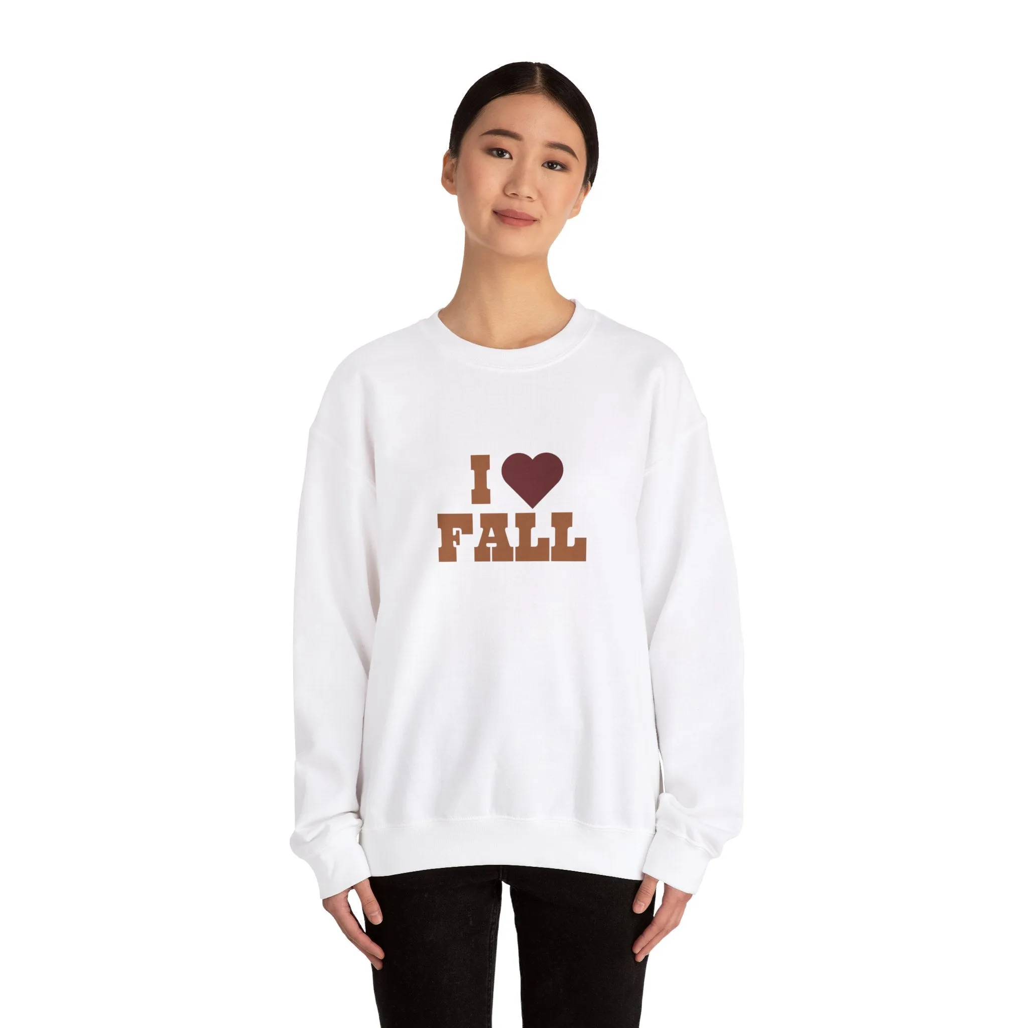 I Heart Fall Crewneck Sweatshirt