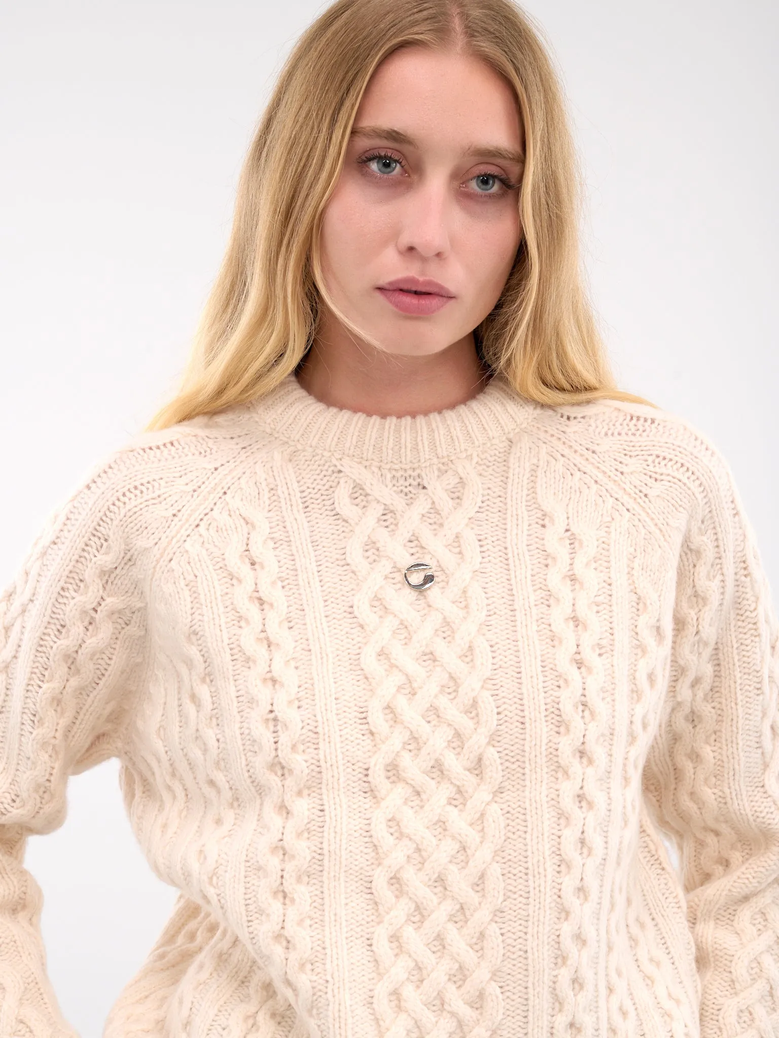 Knitted Sweater (COPML128Y3008-BEIGE)