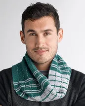 Knitting Pattern Men's Scarf & Cowl