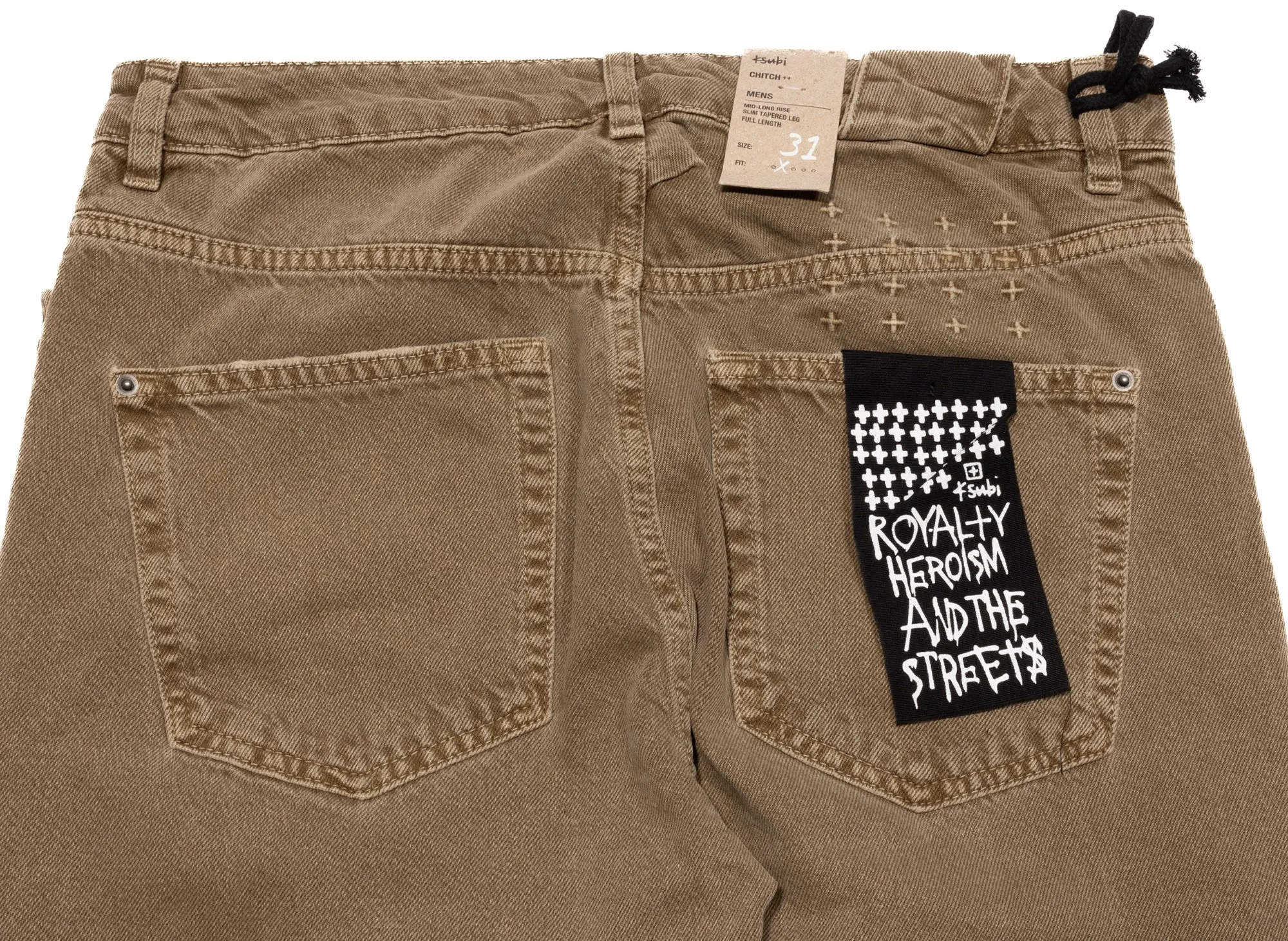 Ksubi Chitch Khaki Kush Jeans