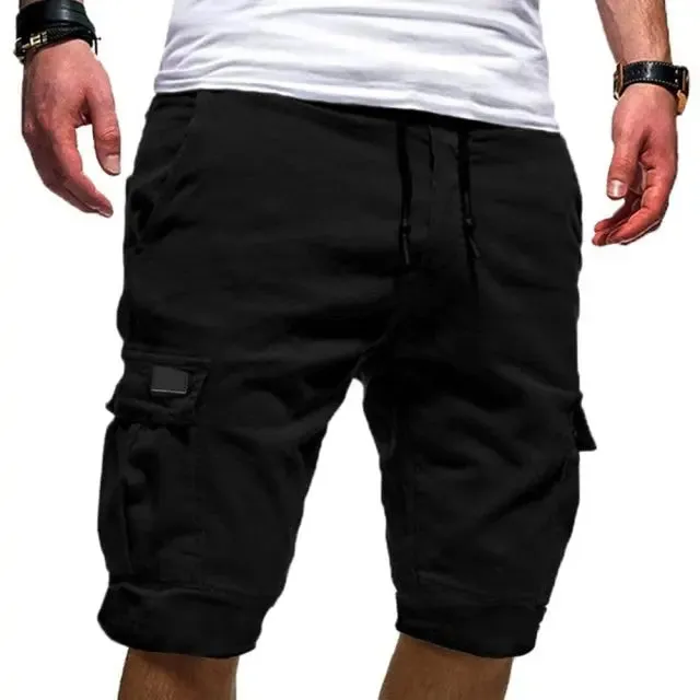 Men's Cargo Shorts Summer Hot Sale Bermudas Male Flap Pockets Jogger Shorts Brand Casual Working Army Tactical Soft Comfort