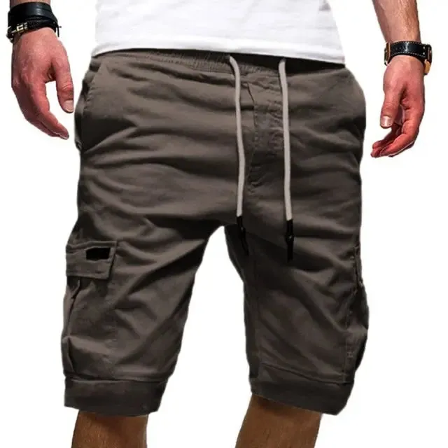 Men's Cargo Shorts Summer Hot Sale Bermudas Male Flap Pockets Jogger Shorts Brand Casual Working Army Tactical Soft Comfort