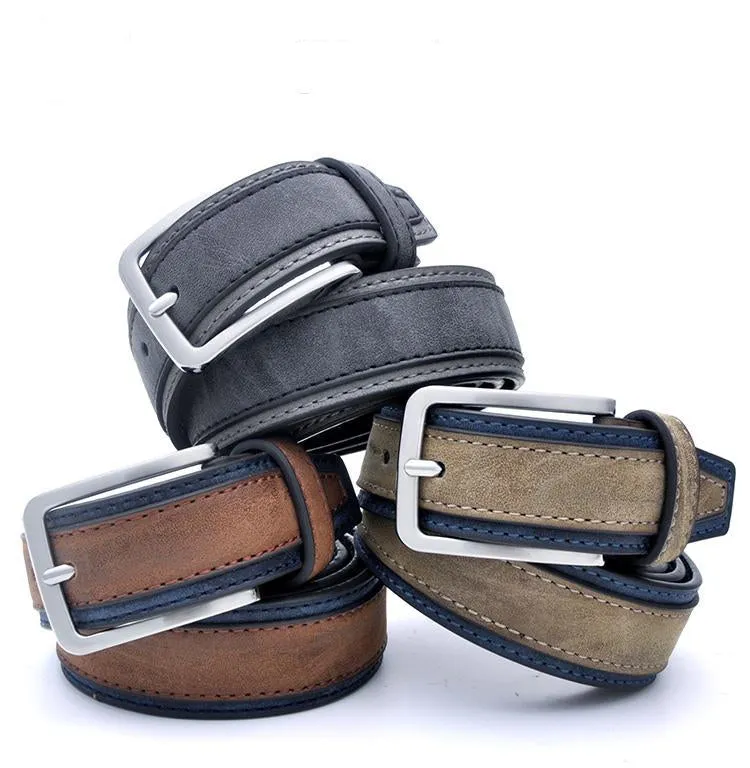 Men's Casual Patchwork Luxury Belts