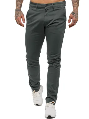 Mens Chinos Slim Fit Stretch Jeans | Enzo Designer Menswear