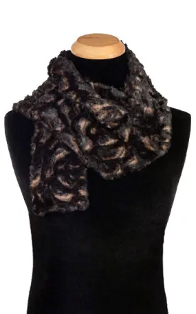 Men's Classic Scarf - Luxury Faux Fur in Vintage Rose  - Sold Out!