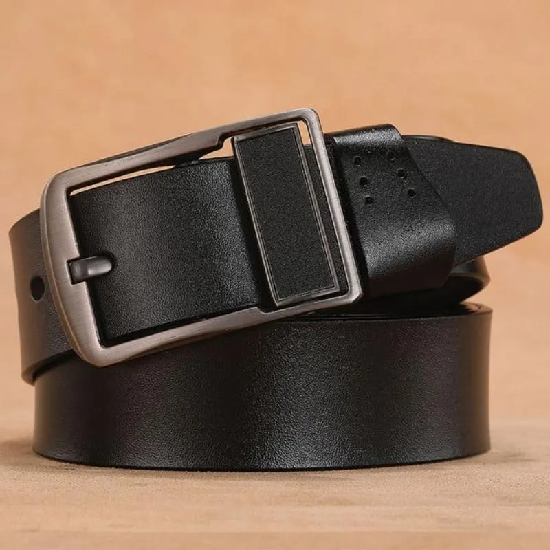 Men's Designer Split Leather Belt