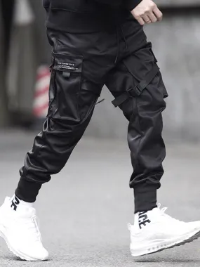 Men's Drawstring Tapered Cargo Pants