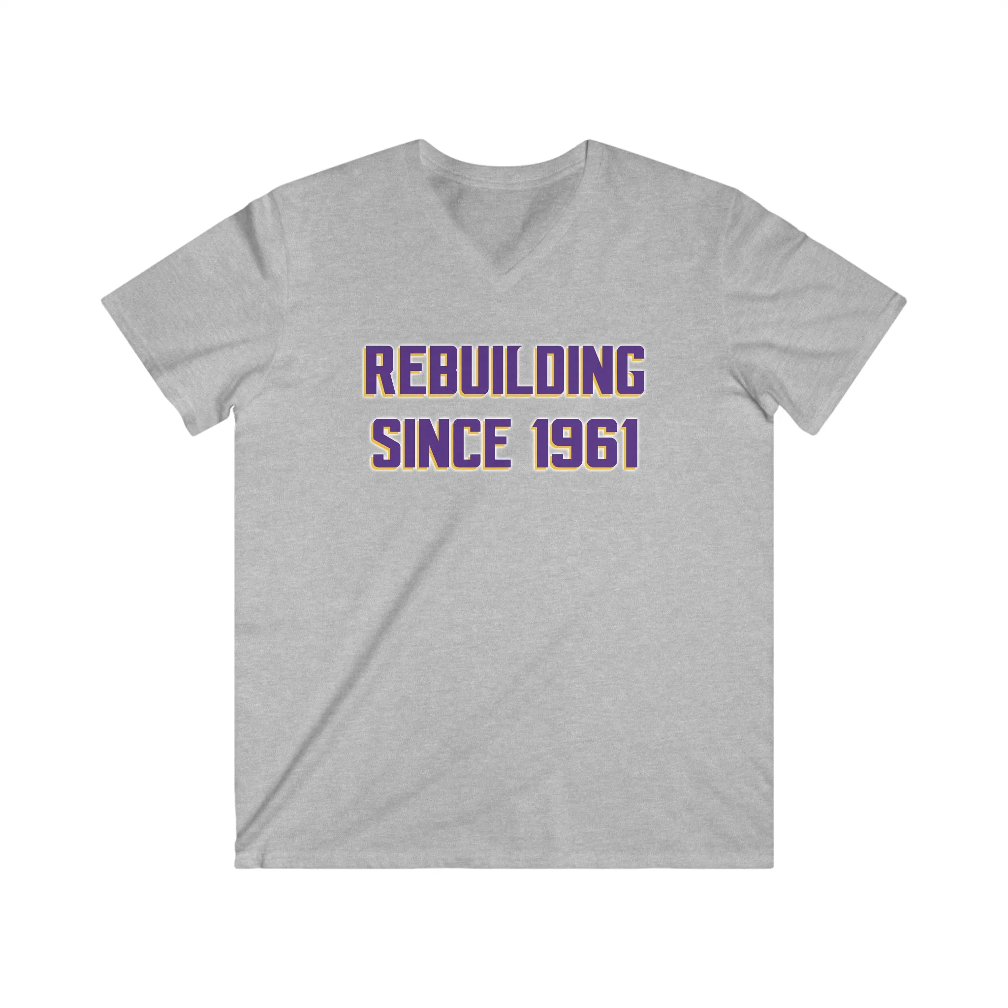 Men's Fitted V-Neck Short Sleeve - Rebuilding Since 1961