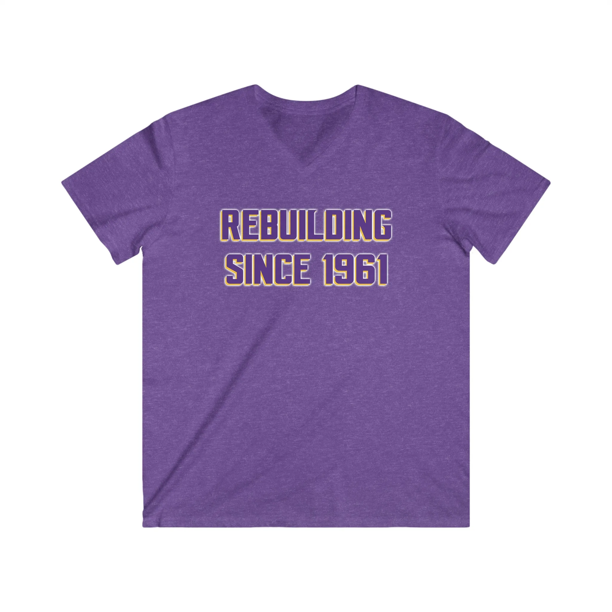 Men's Fitted V-Neck Short Sleeve - Rebuilding Since 1961