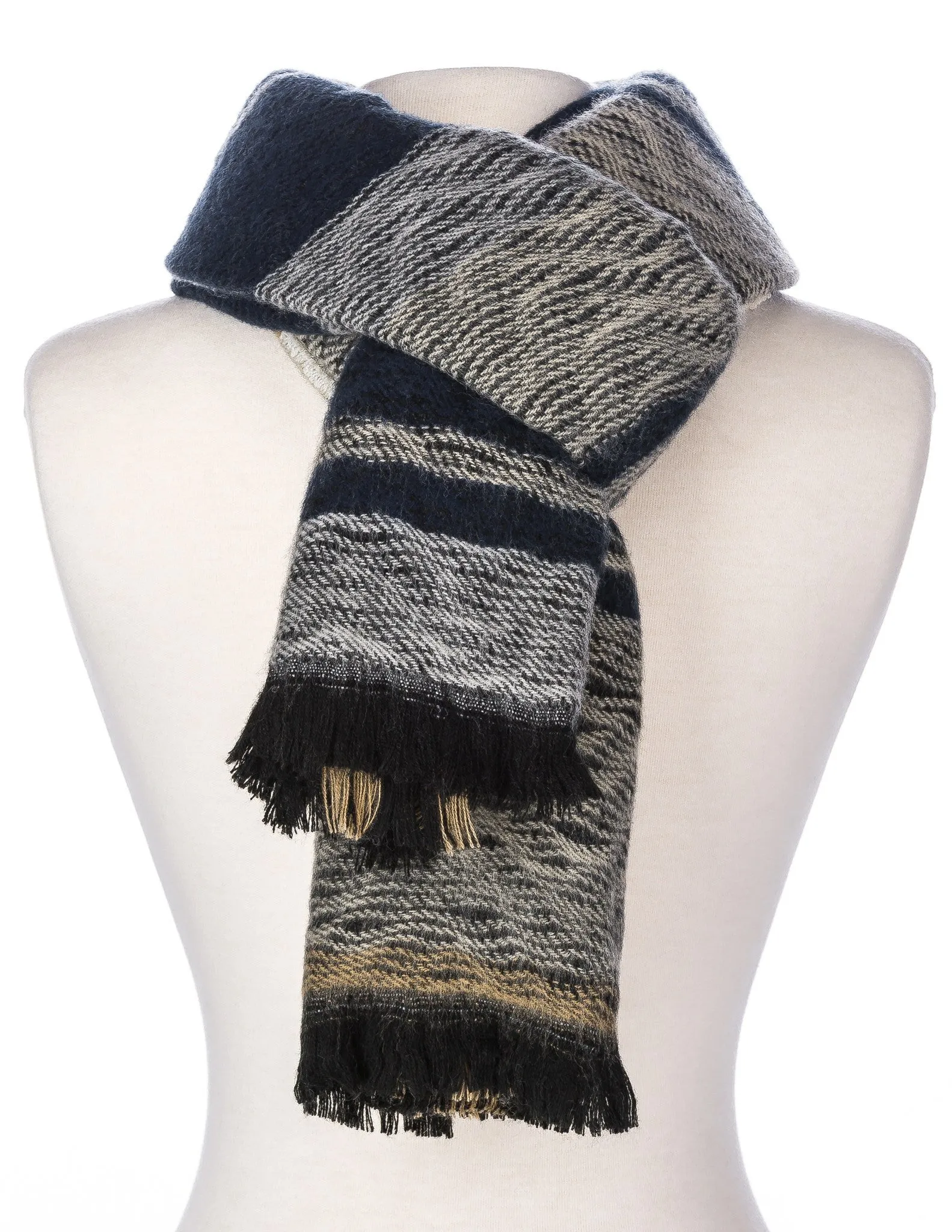 Men's Preston Plaid Reversible Winter Scarf