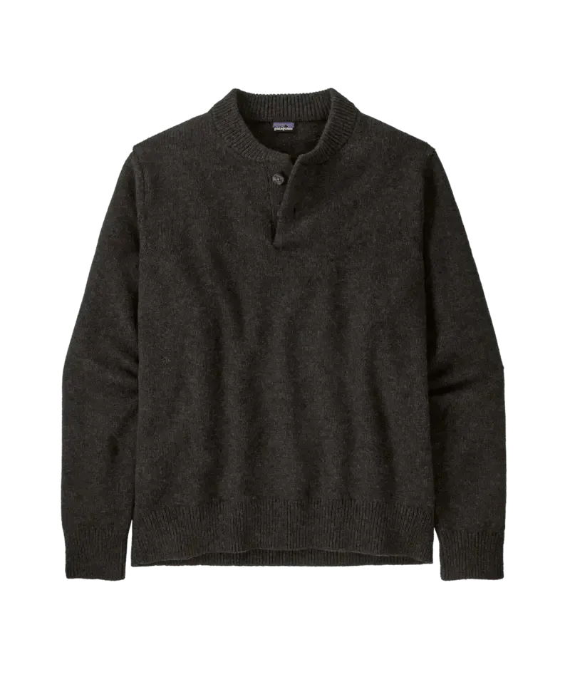 Men's Recycled Wool-Blend Buttoned Sweater