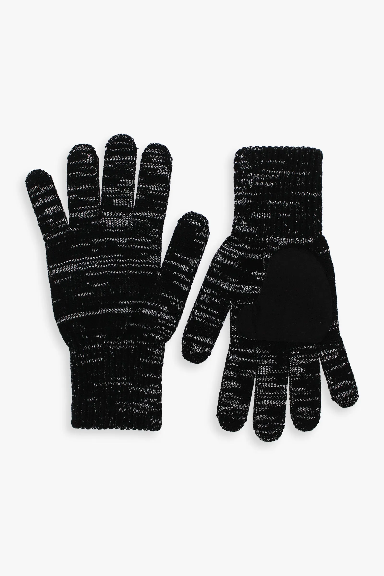 Men's Reflective Knit Gloves