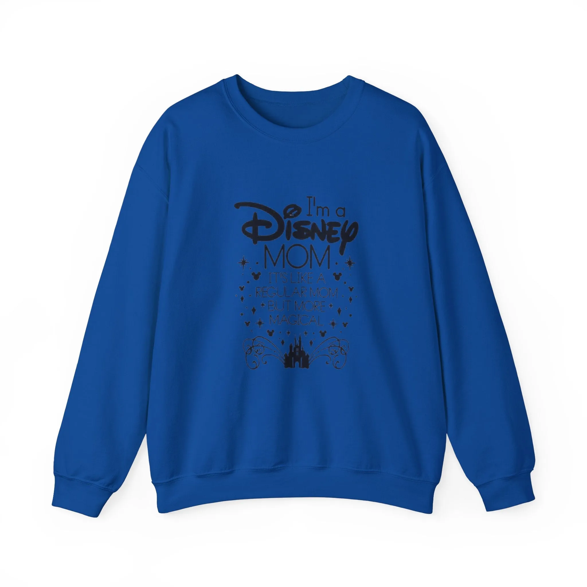 Not a regular mom, A Magic Kingdom Mom Unisex Heavy Blend™ Crewneck Sweatshirt