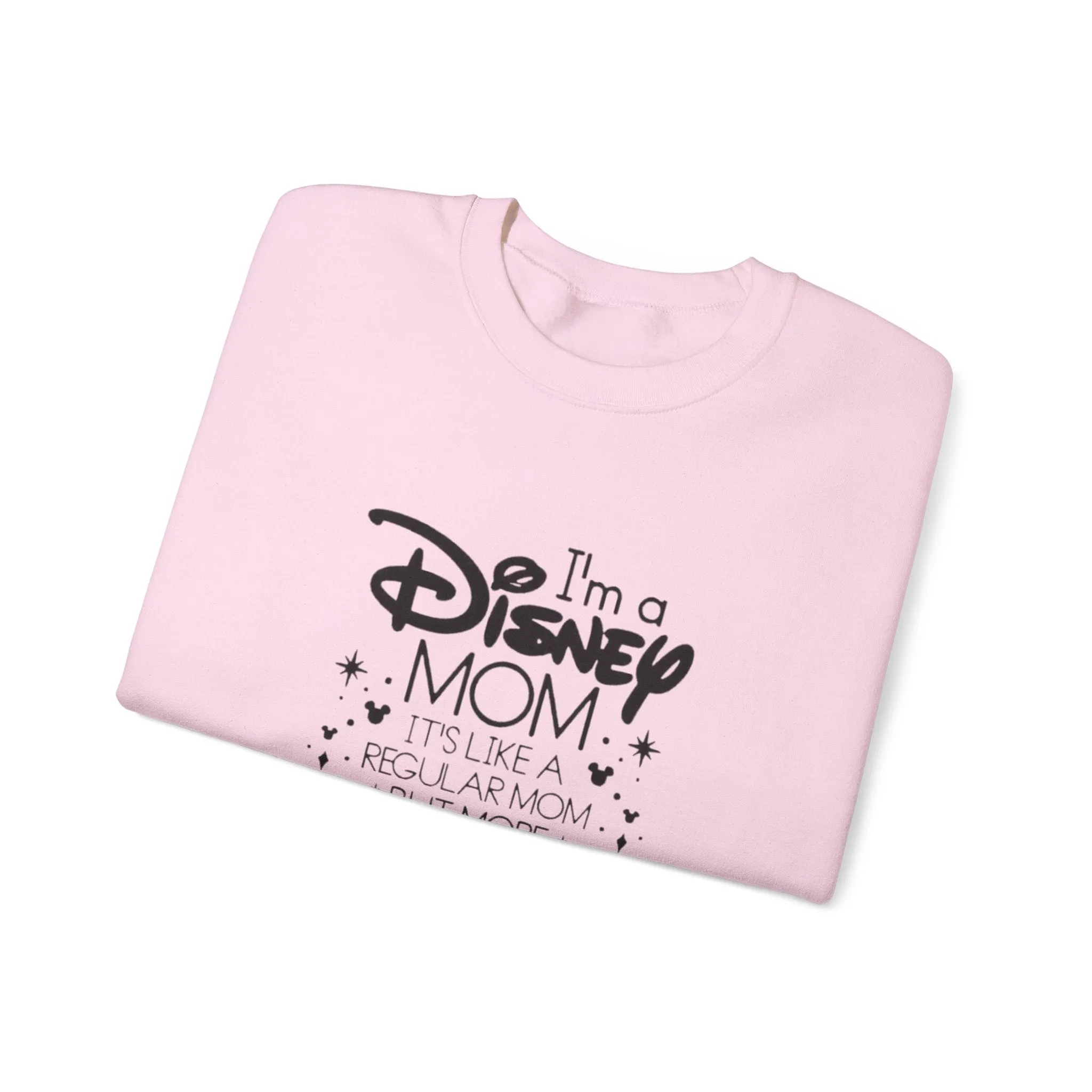 Not a regular mom, A Magic Kingdom Mom Unisex Heavy Blend™ Crewneck Sweatshirt