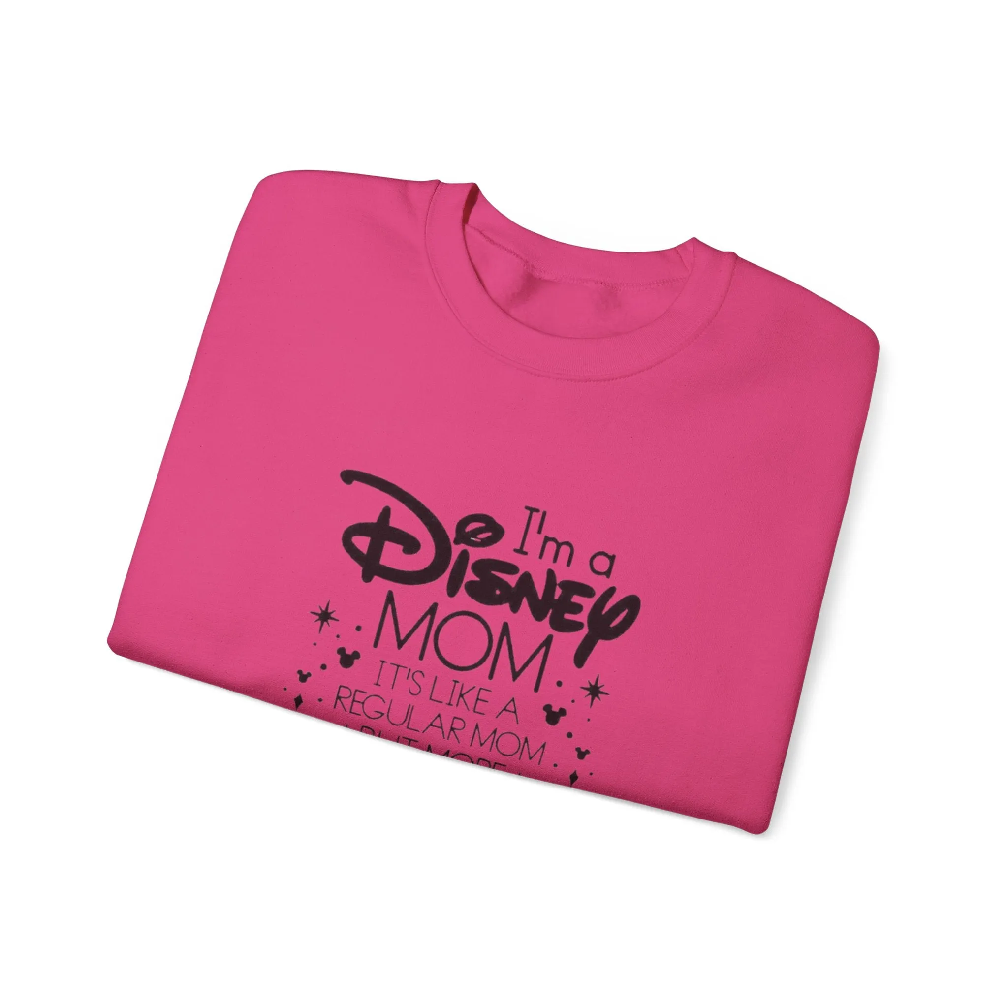 Not a regular mom, A Magic Kingdom Mom Unisex Heavy Blend™ Crewneck Sweatshirt