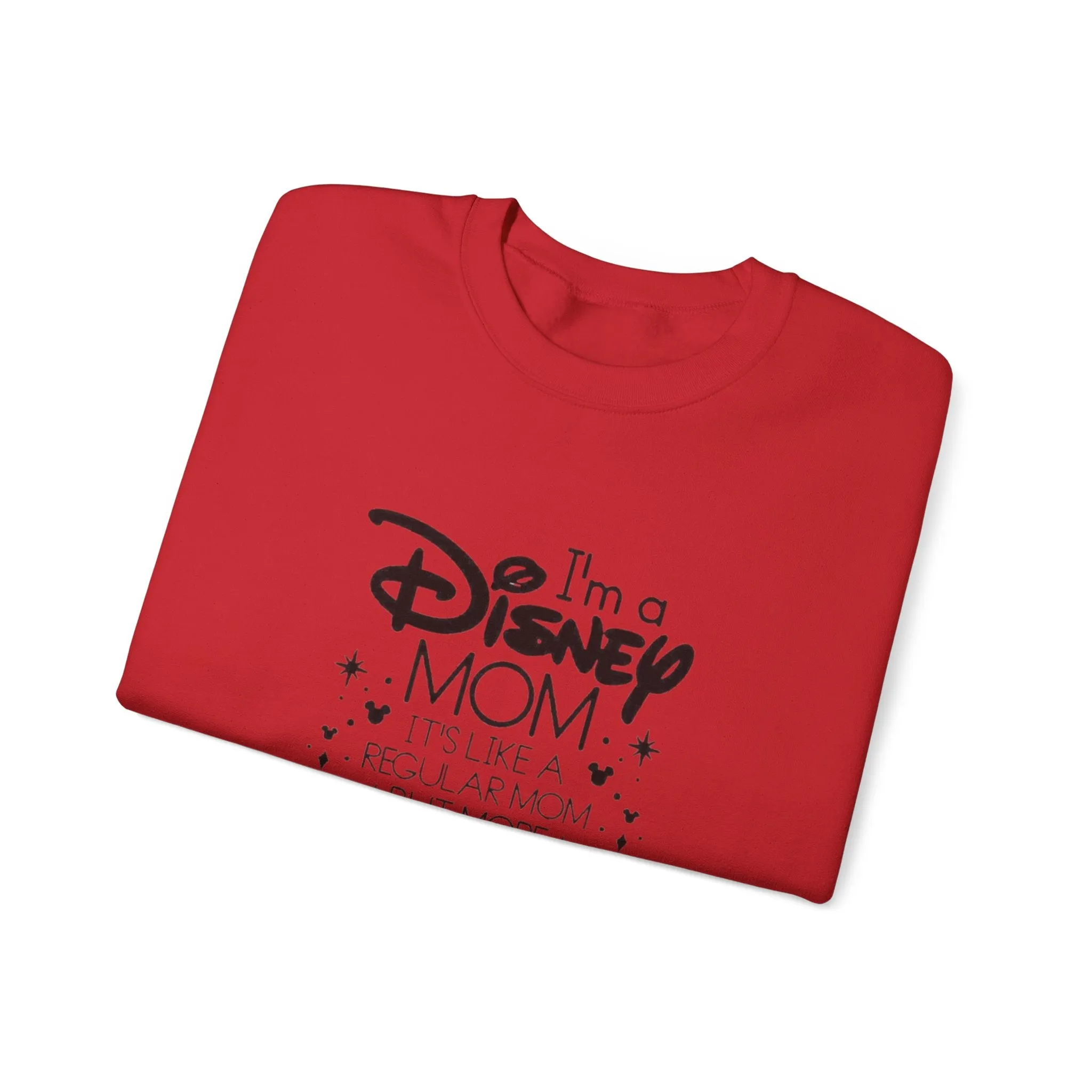 Not a regular mom, A Magic Kingdom Mom Unisex Heavy Blend™ Crewneck Sweatshirt