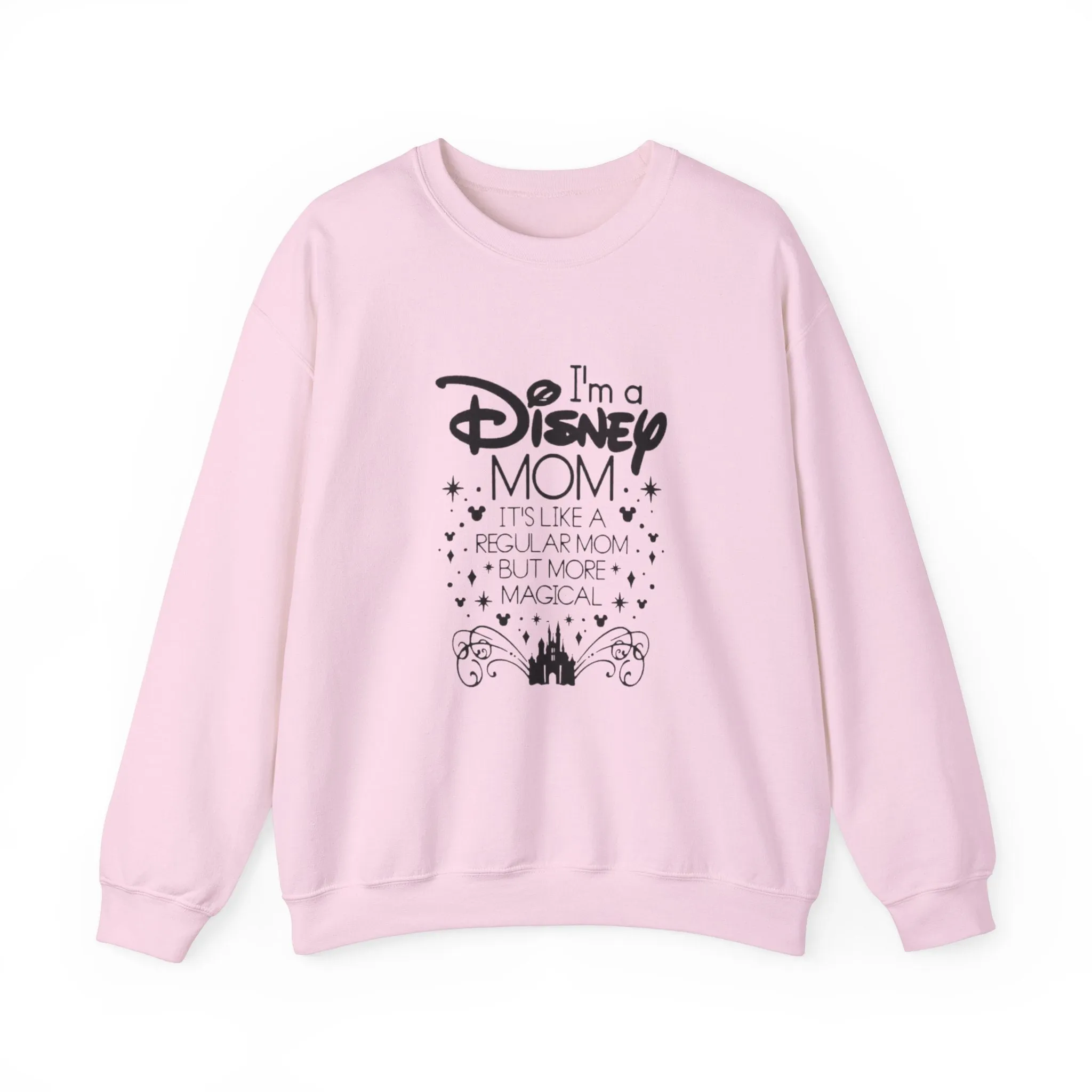 Not a regular mom, A Magic Kingdom Mom Unisex Heavy Blend™ Crewneck Sweatshirt