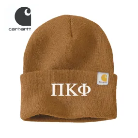 Pi Kapp Brown Carhartt Beanie