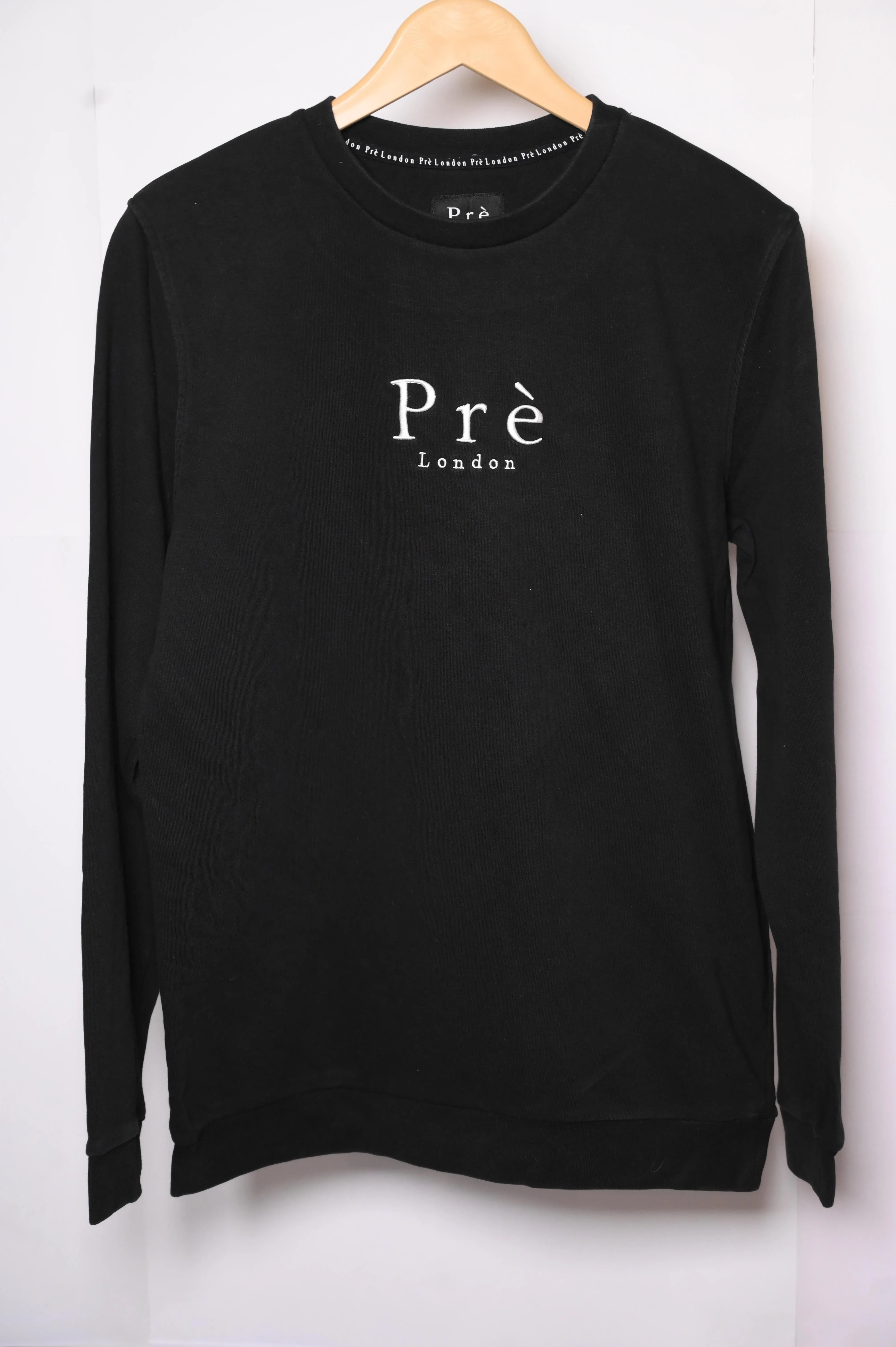 Pre London Black Sweatshirt - Medium