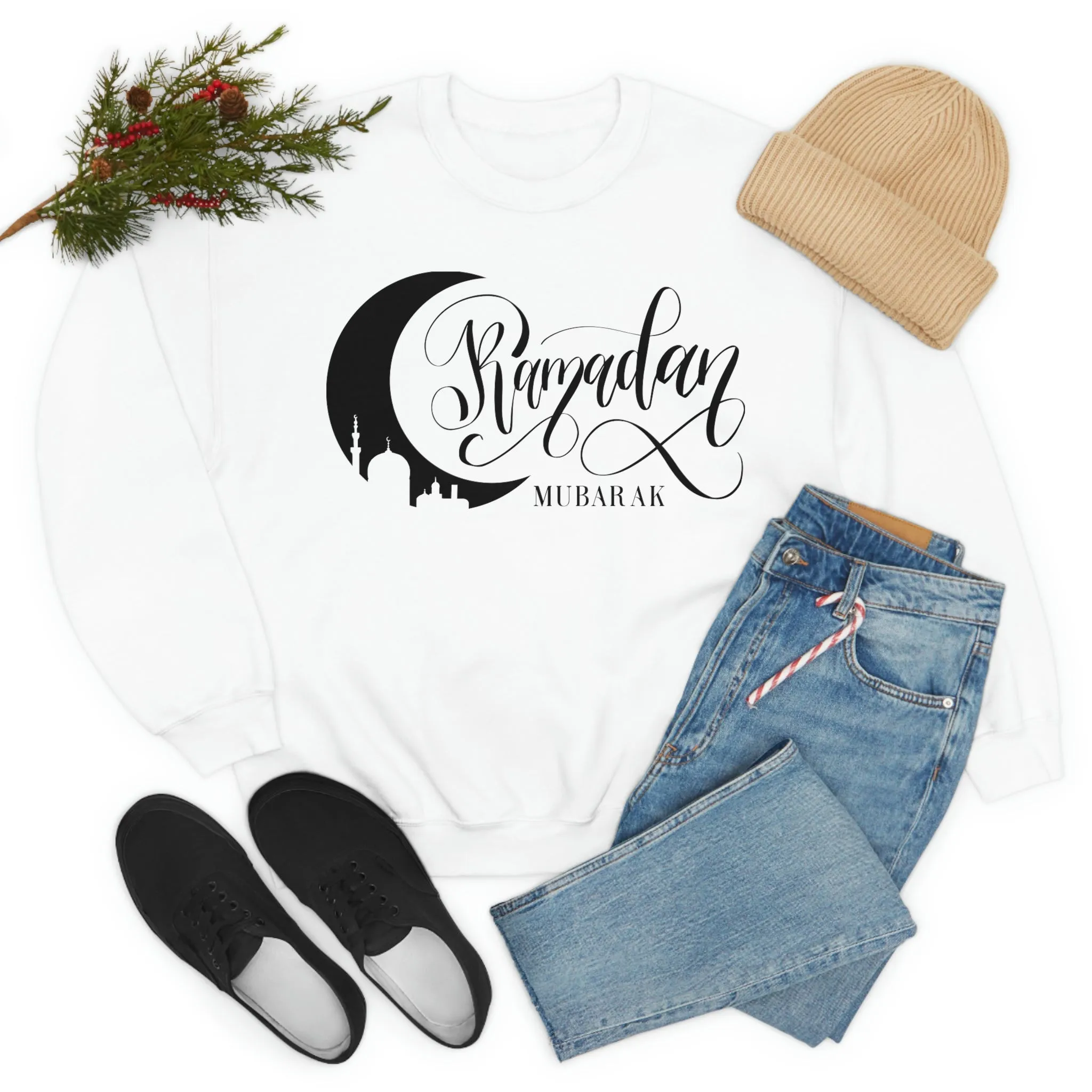 Ramadan Kareem (Style 10) - Unisex Heavy Blend™ Crewneck Sweatshirt