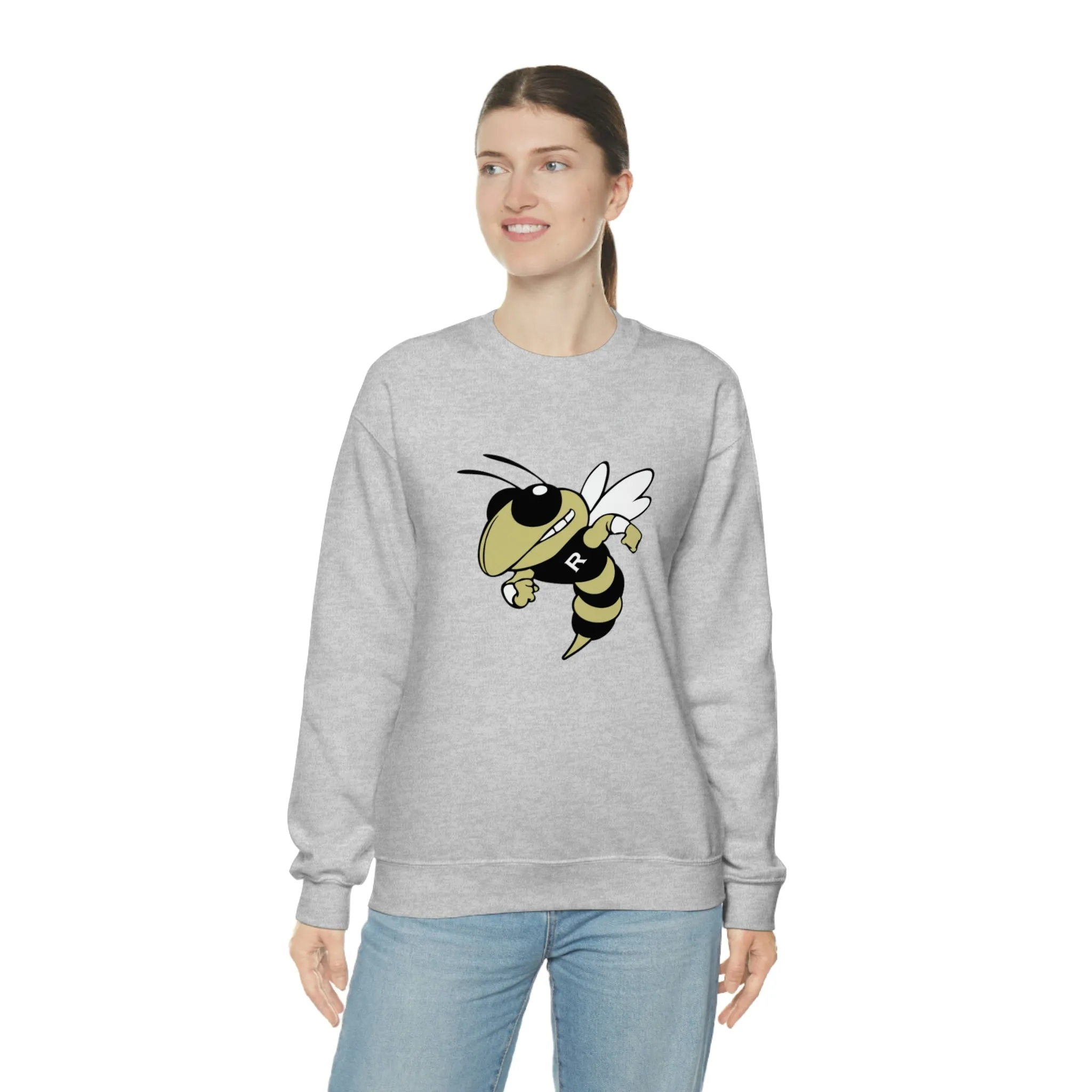 Rockmart Jackets School Spirit Gildan 18000 Unisex Heavy Blend Crewneck Sweatshirt