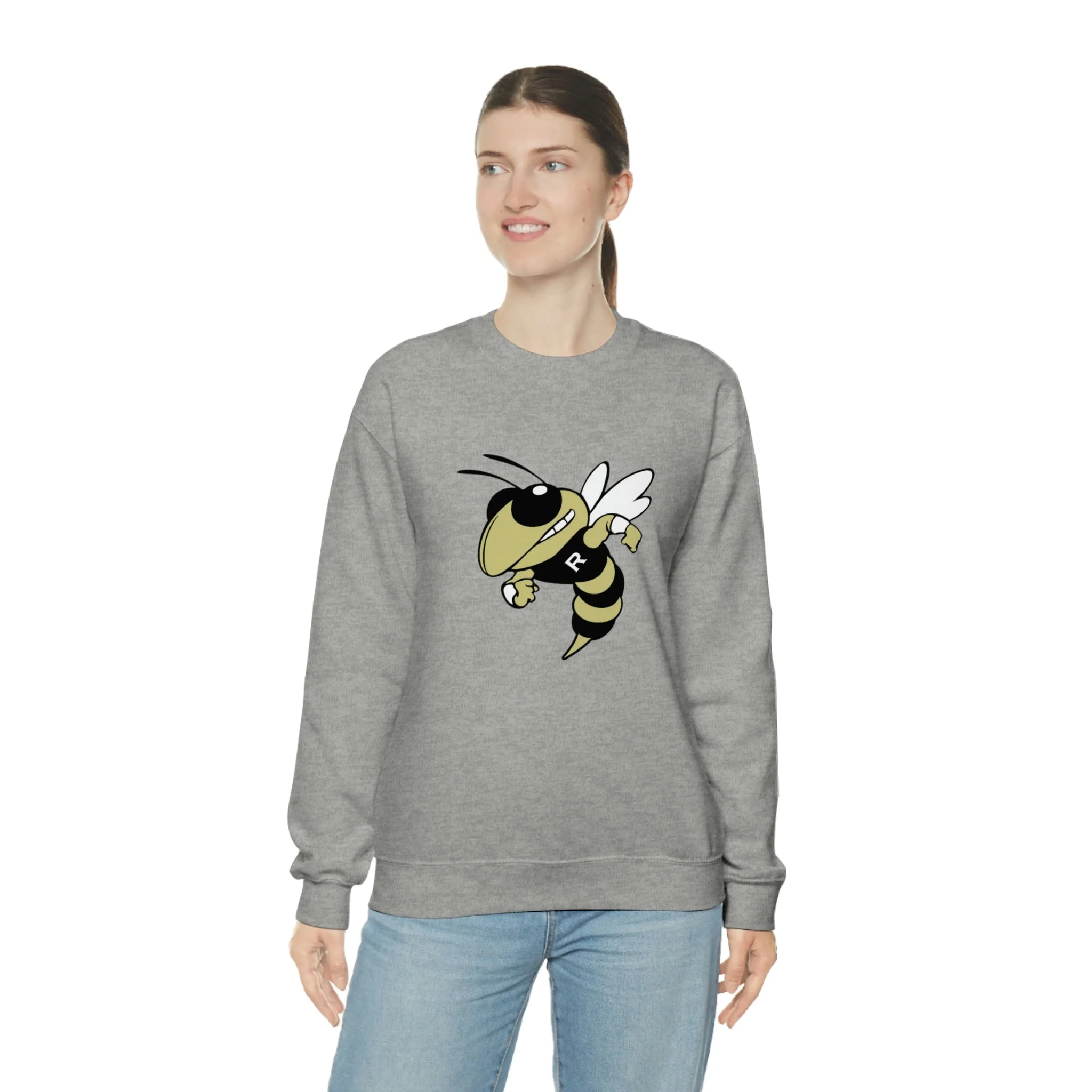 Rockmart Jackets School Spirit Gildan 18000 Unisex Heavy Blend Crewneck Sweatshirt