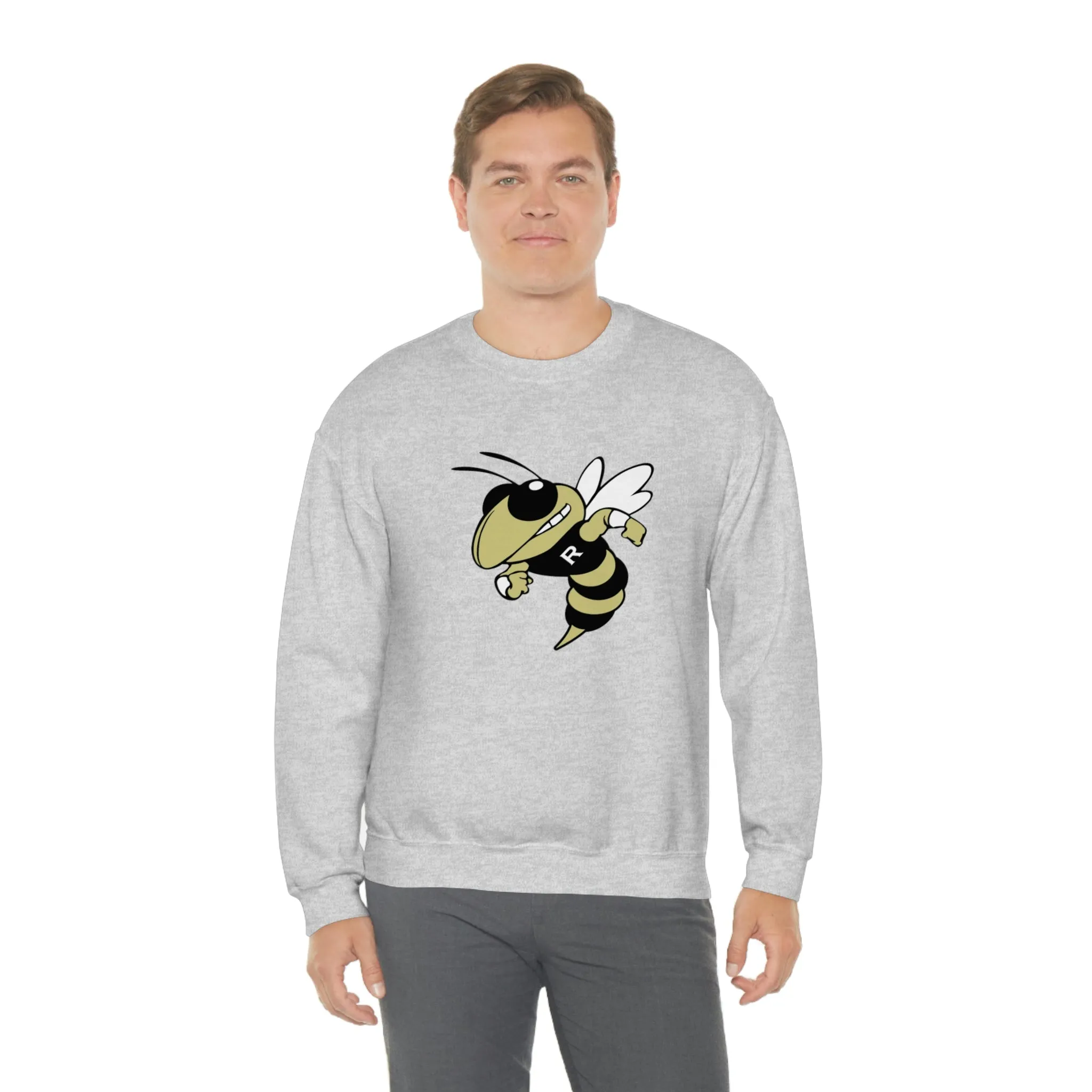 Rockmart Jackets School Spirit Gildan 18000 Unisex Heavy Blend Crewneck Sweatshirt