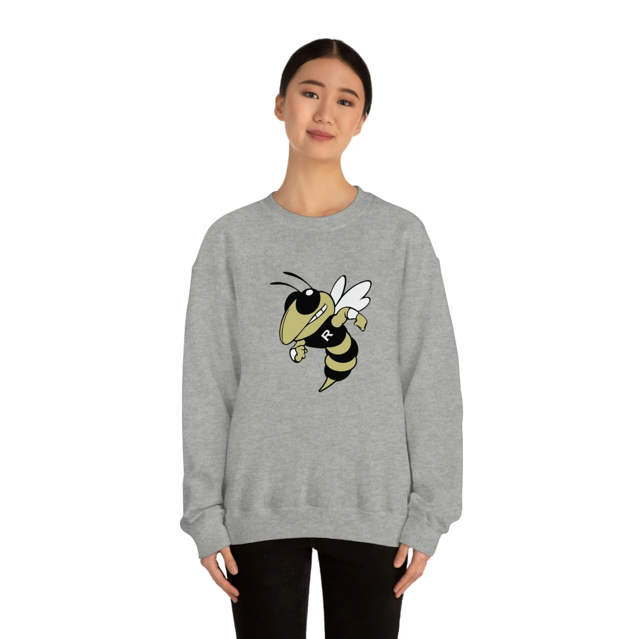 Rockmart Jackets School Spirit Gildan 18000 Unisex Heavy Blend Crewneck Sweatshirt