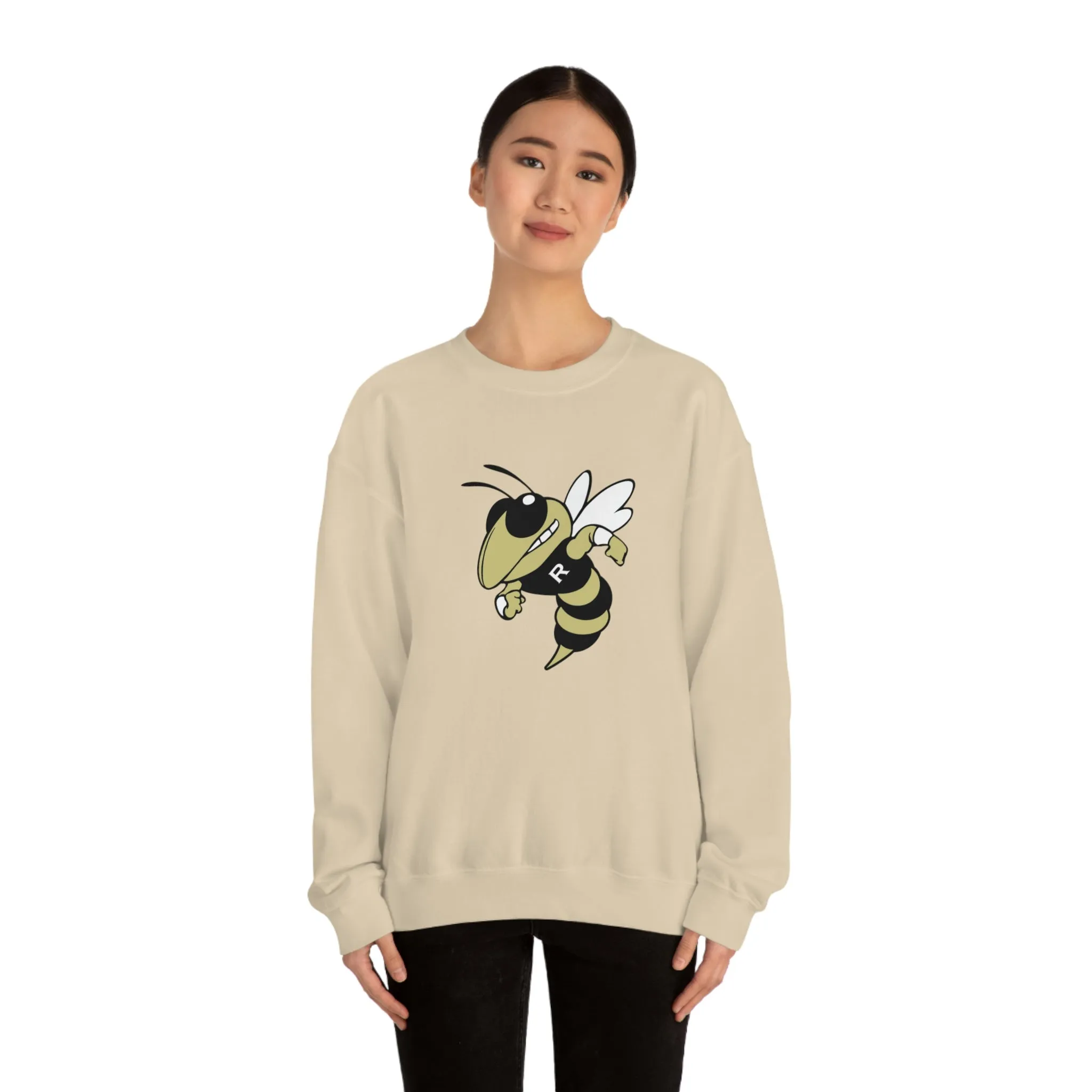 Rockmart Jackets School Spirit Gildan 18000 Unisex Heavy Blend Crewneck Sweatshirt