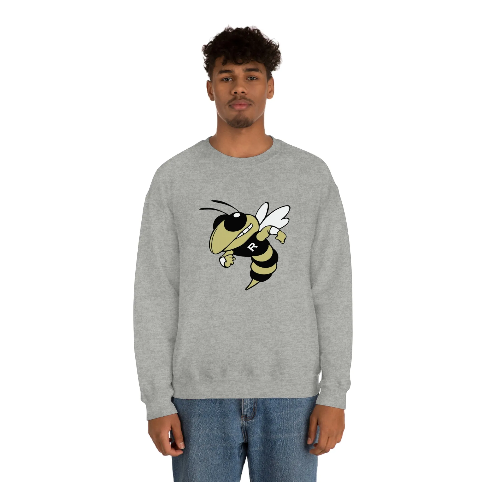 Rockmart Jackets School Spirit Gildan 18000 Unisex Heavy Blend Crewneck Sweatshirt