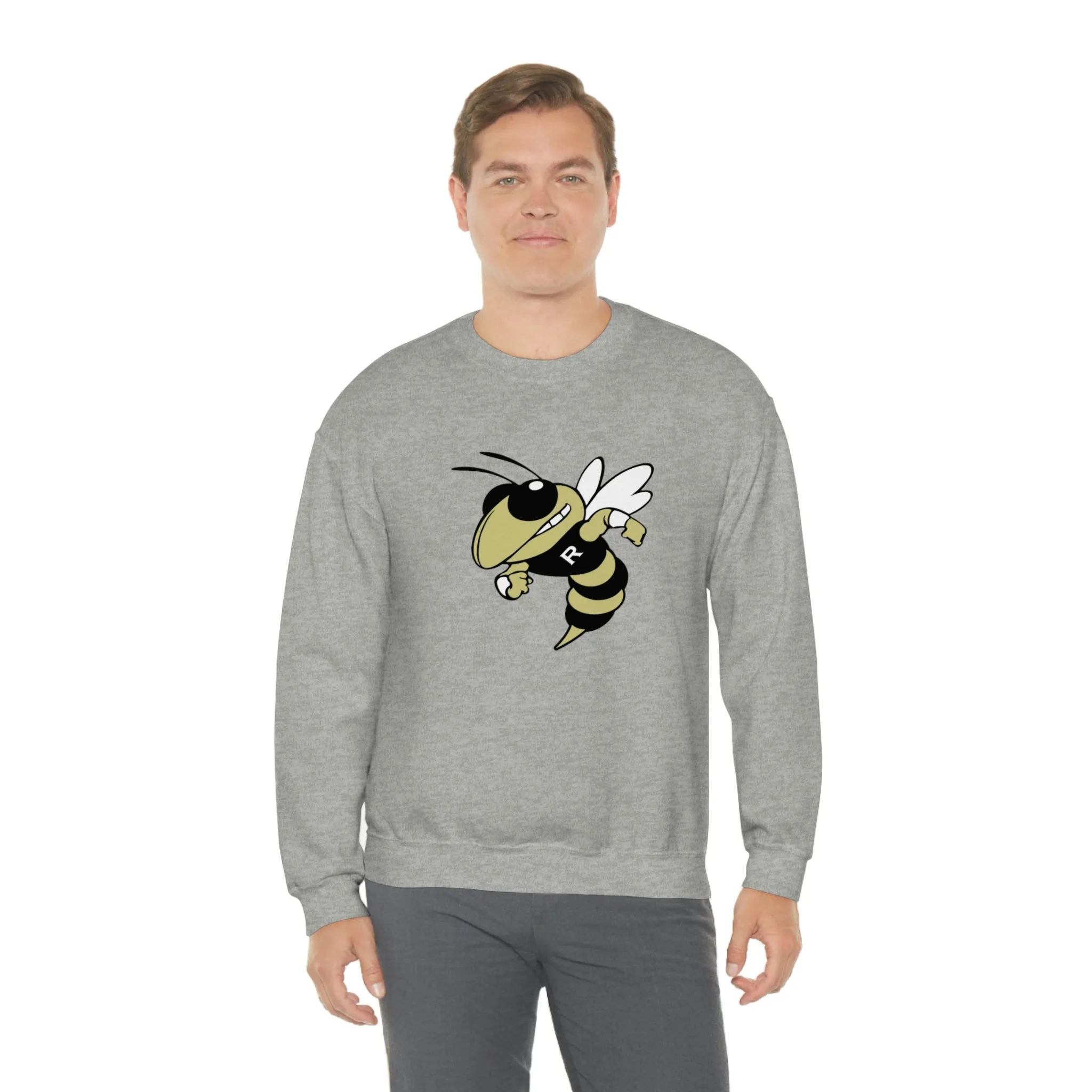 Rockmart Jackets School Spirit Gildan 18000 Unisex Heavy Blend Crewneck Sweatshirt