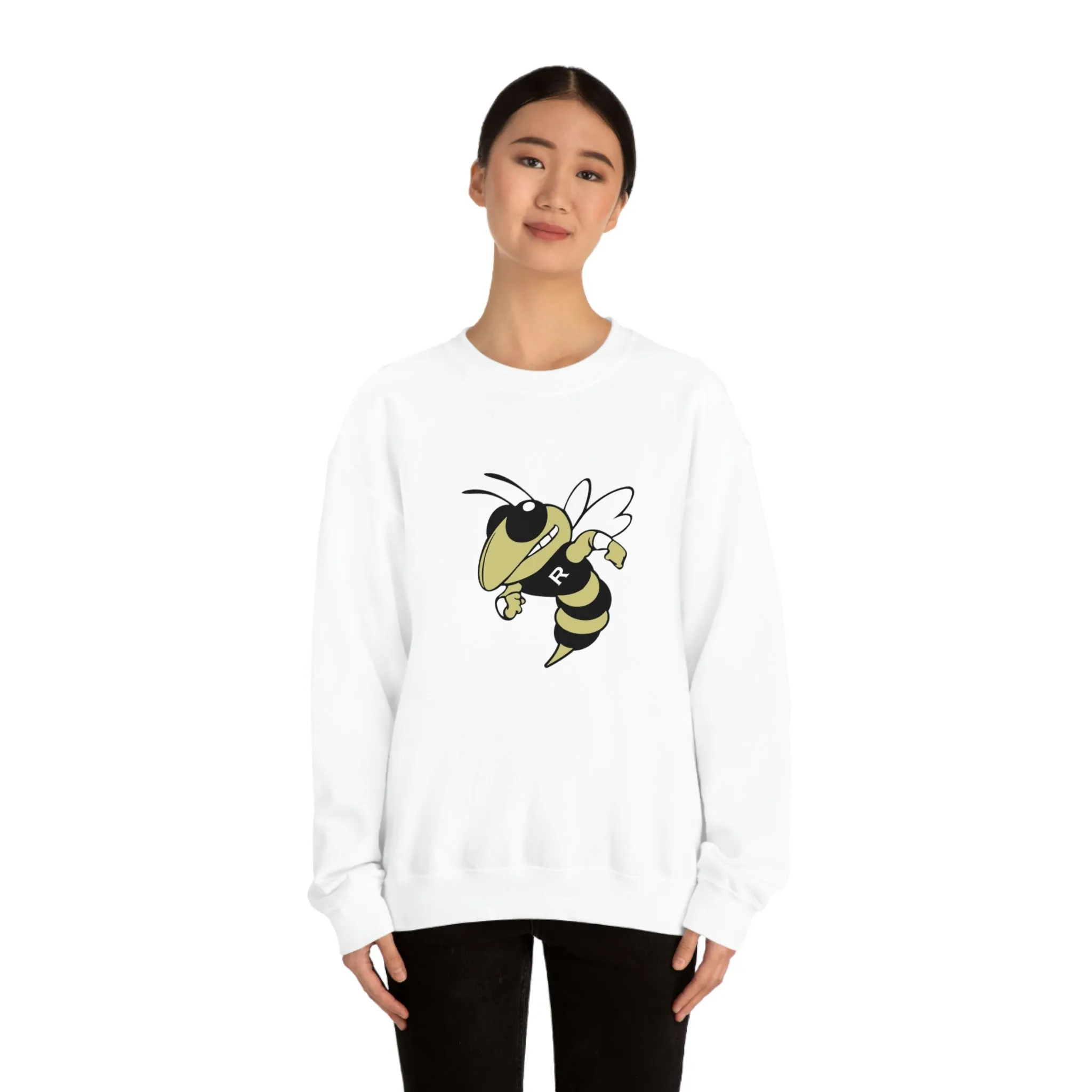 Rockmart Jackets School Spirit Gildan 18000 Unisex Heavy Blend Crewneck Sweatshirt