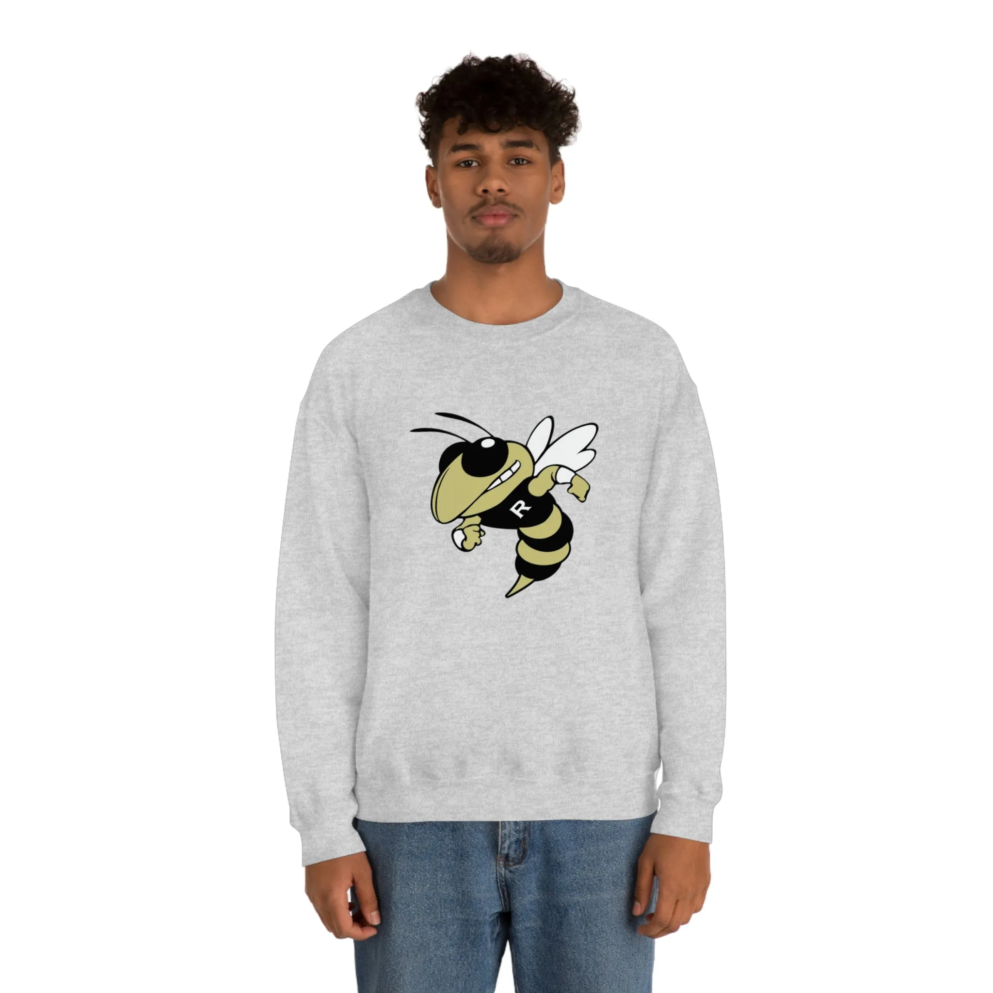 Rockmart Jackets School Spirit Gildan 18000 Unisex Heavy Blend Crewneck Sweatshirt