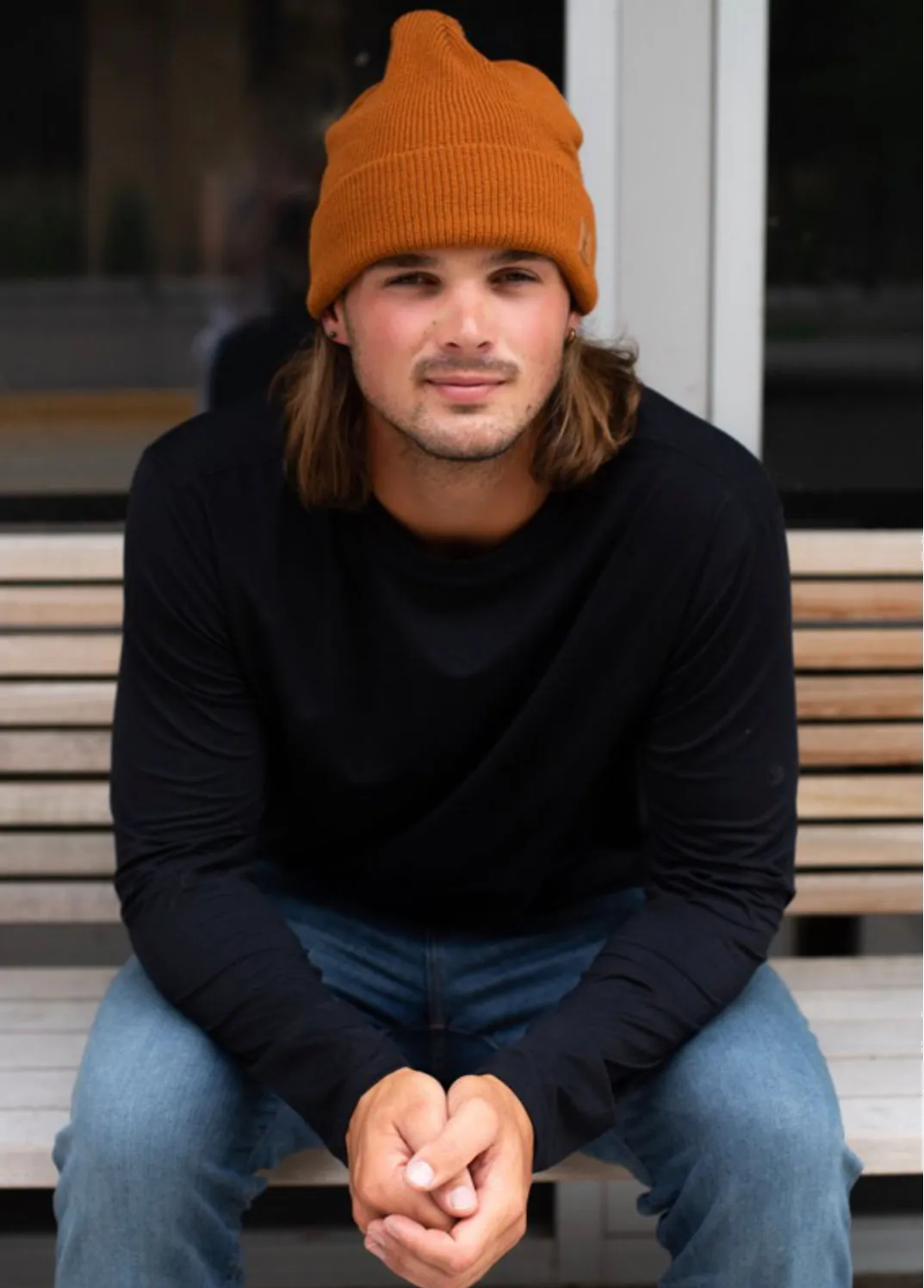 Rustic Fleece Lined Knit Beanie