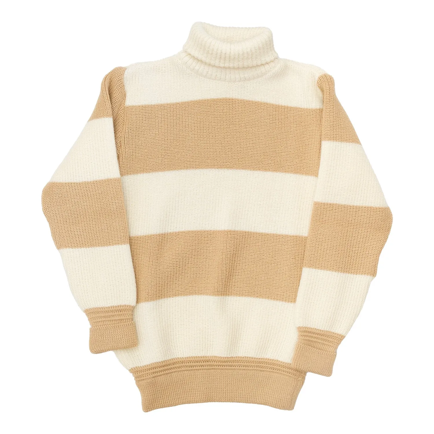 Signal Stripes Sweater in Seashell and Desert