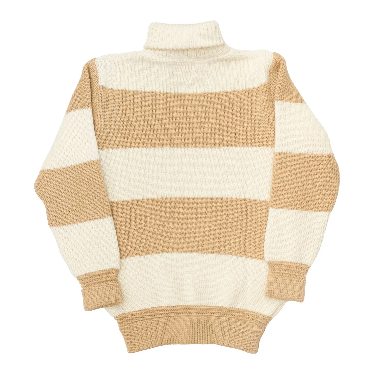 Signal Stripes Sweater in Seashell and Desert