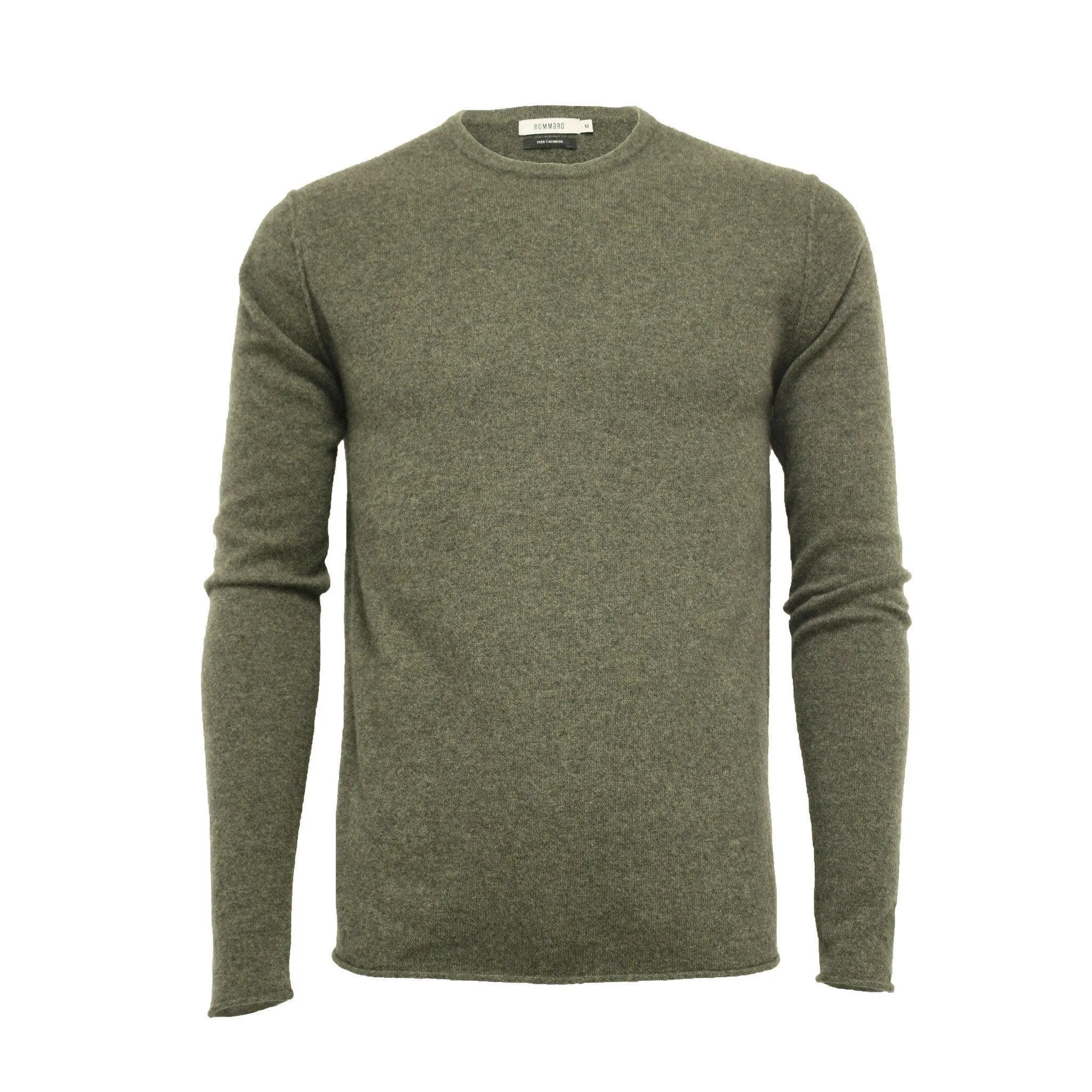 Silver Grey Cashmere Crew Neck Sweater Ripley