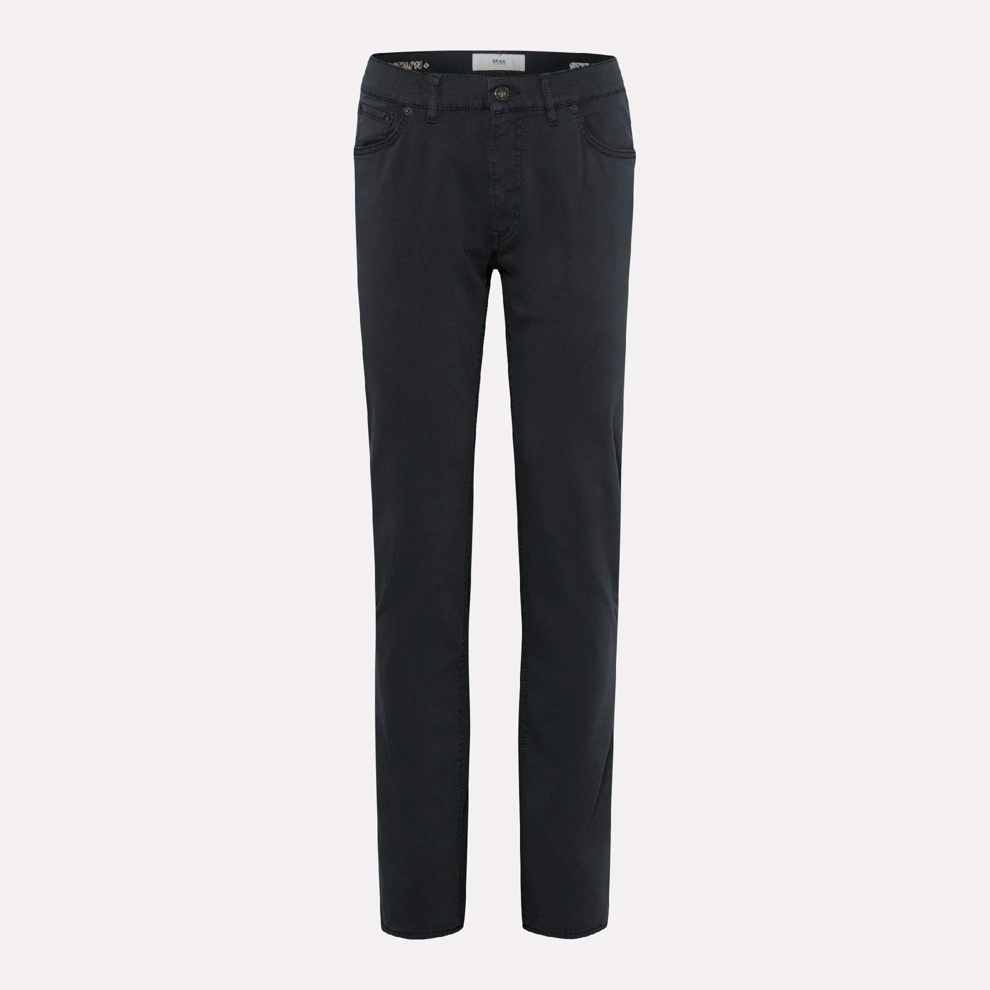 Silvio Slim Fit Casual Trouser / Black