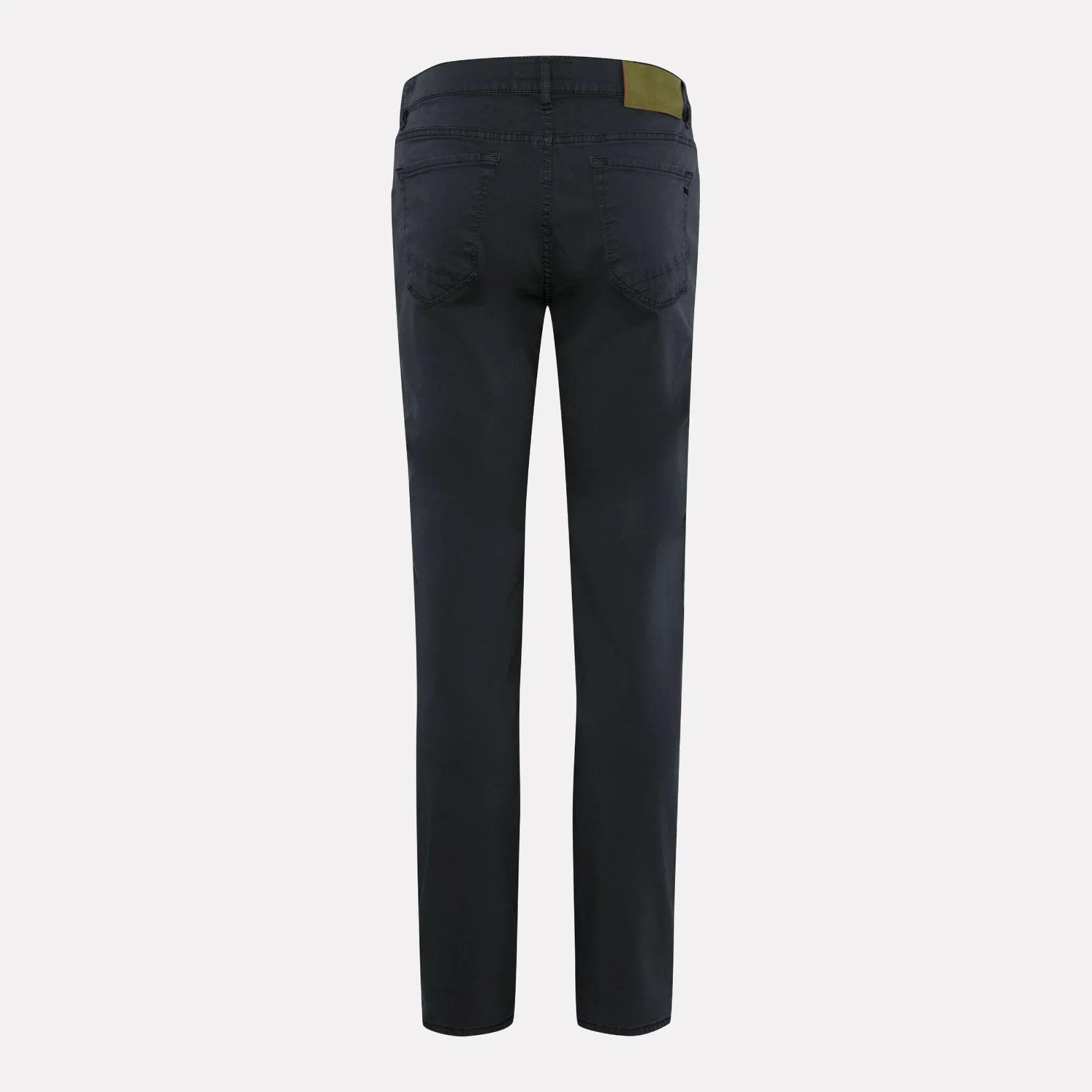 Silvio Slim Fit Casual Trouser / Black